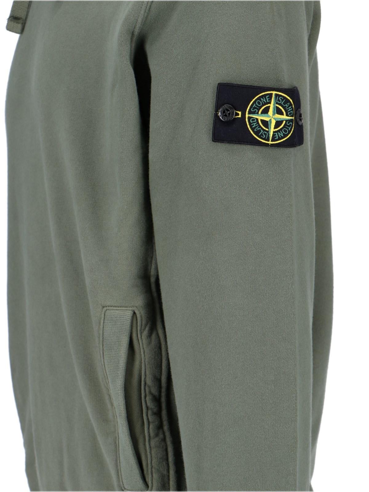 STONE ISLAND LOGO HOODIE 