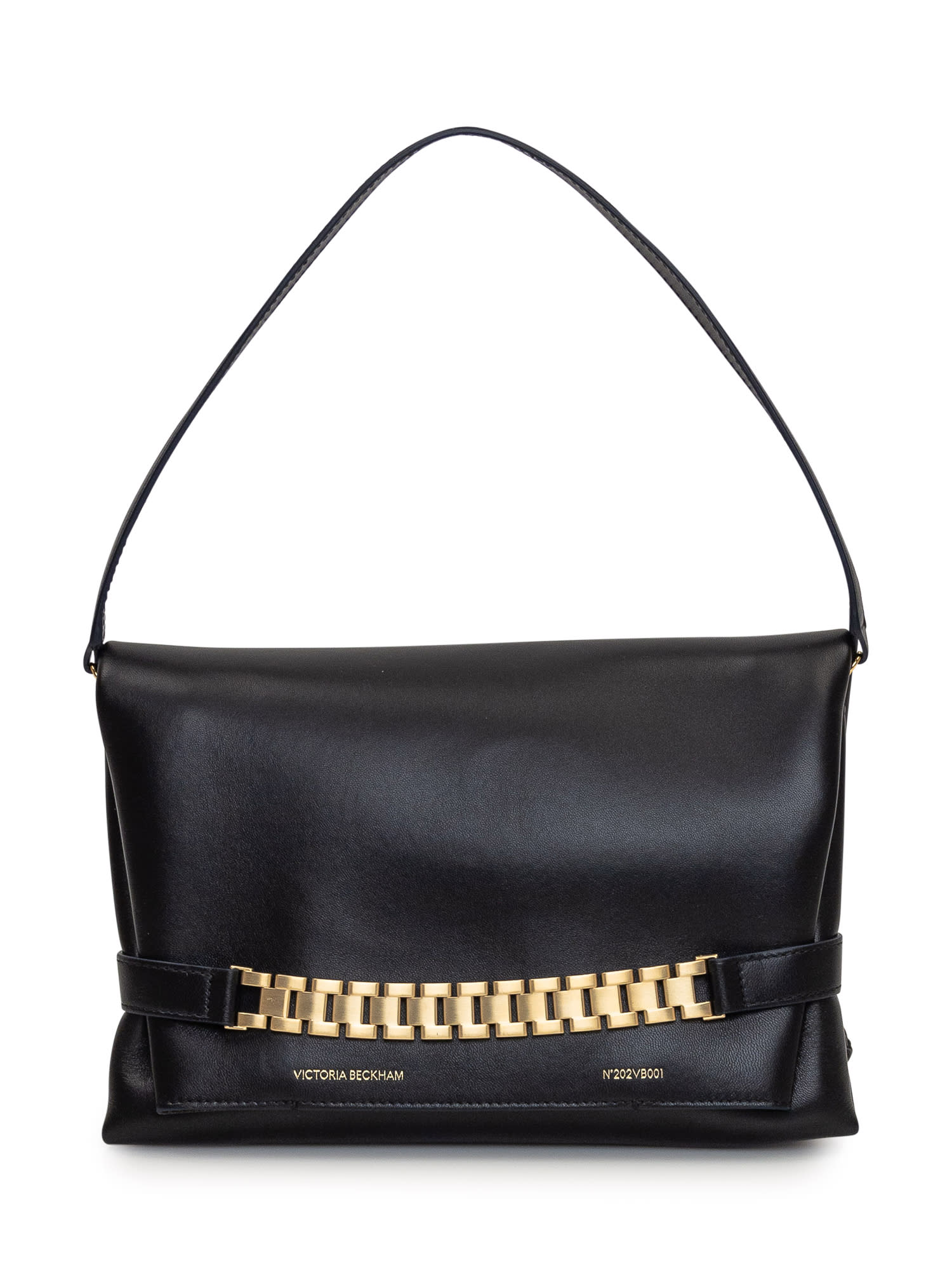 Victoria Beckham Bag With Chain In Nero