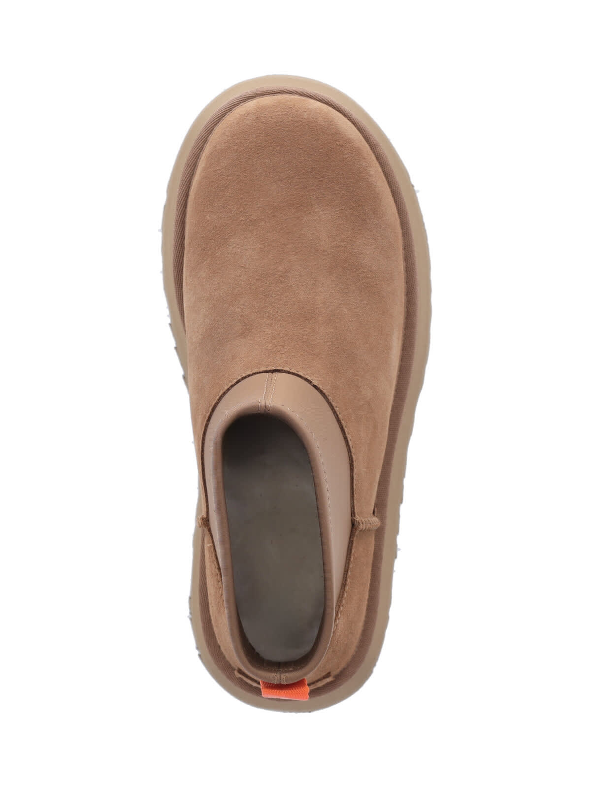 Ugg Classic Mini Dipper Platform Boots In Nude