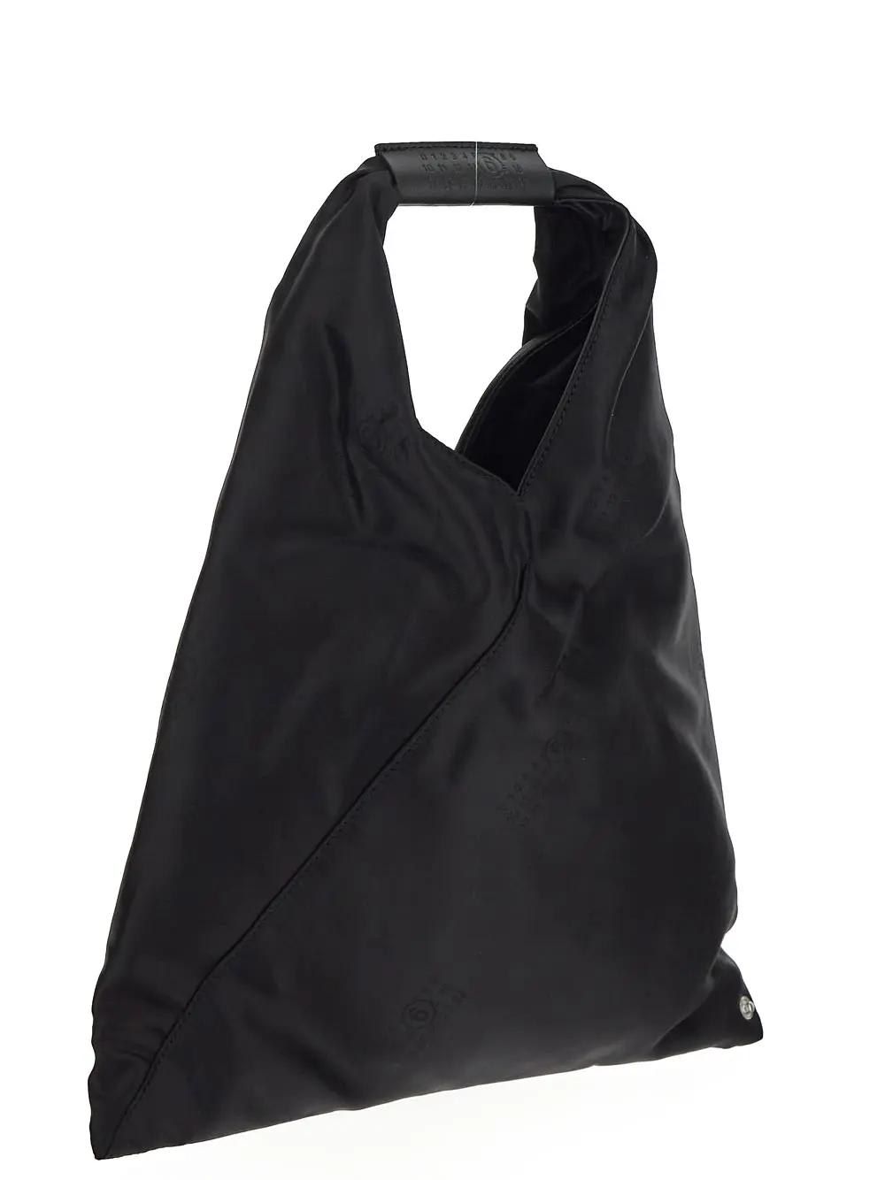 Shop Mm6 Maison Margiela Small Classic Japanese Bag In Black