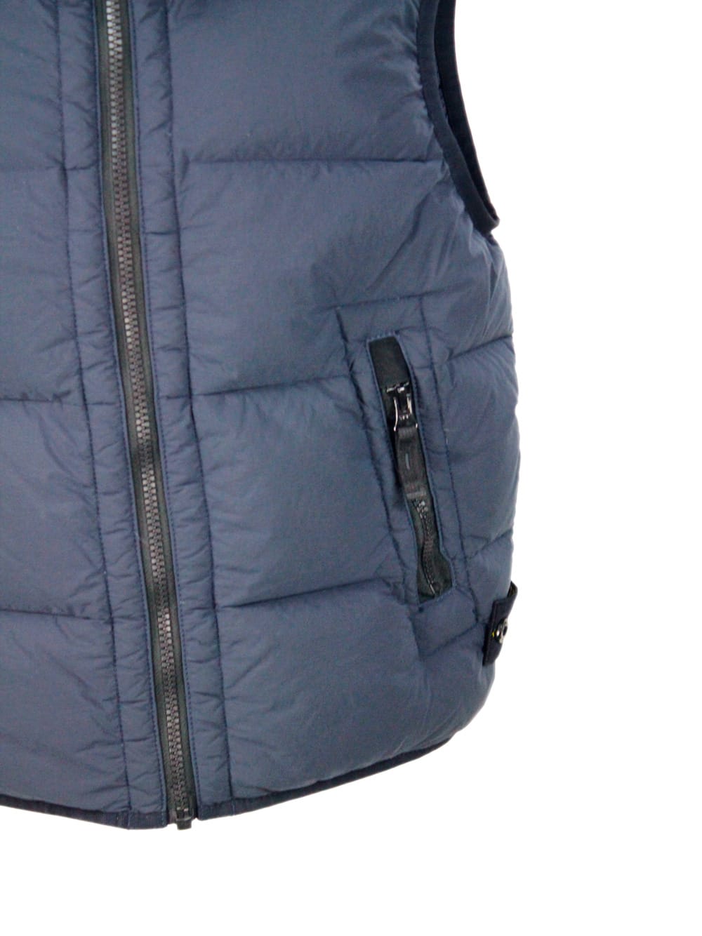 Stone Island Jacket In Blue