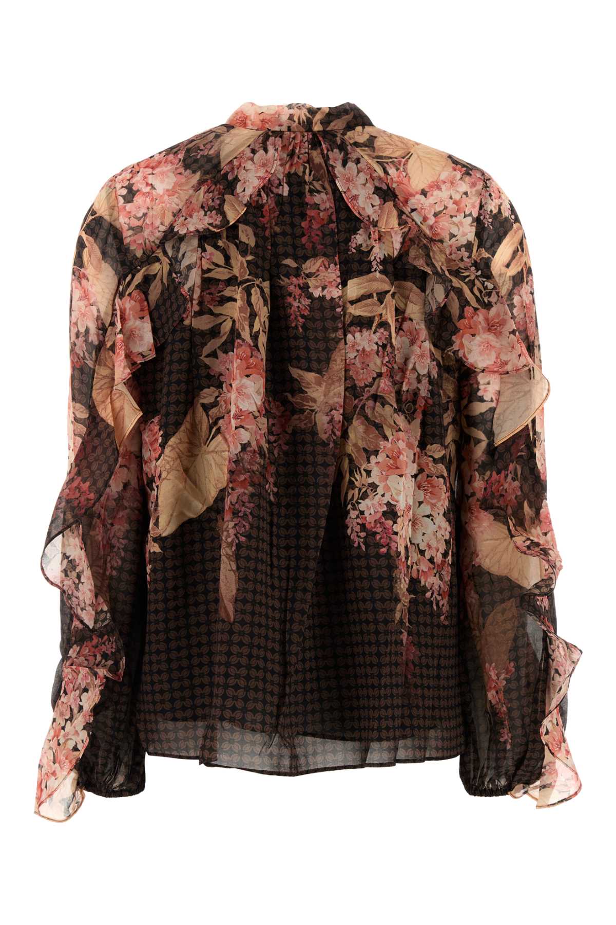 Zimmermann Printed Crepe Illuminate Blouse