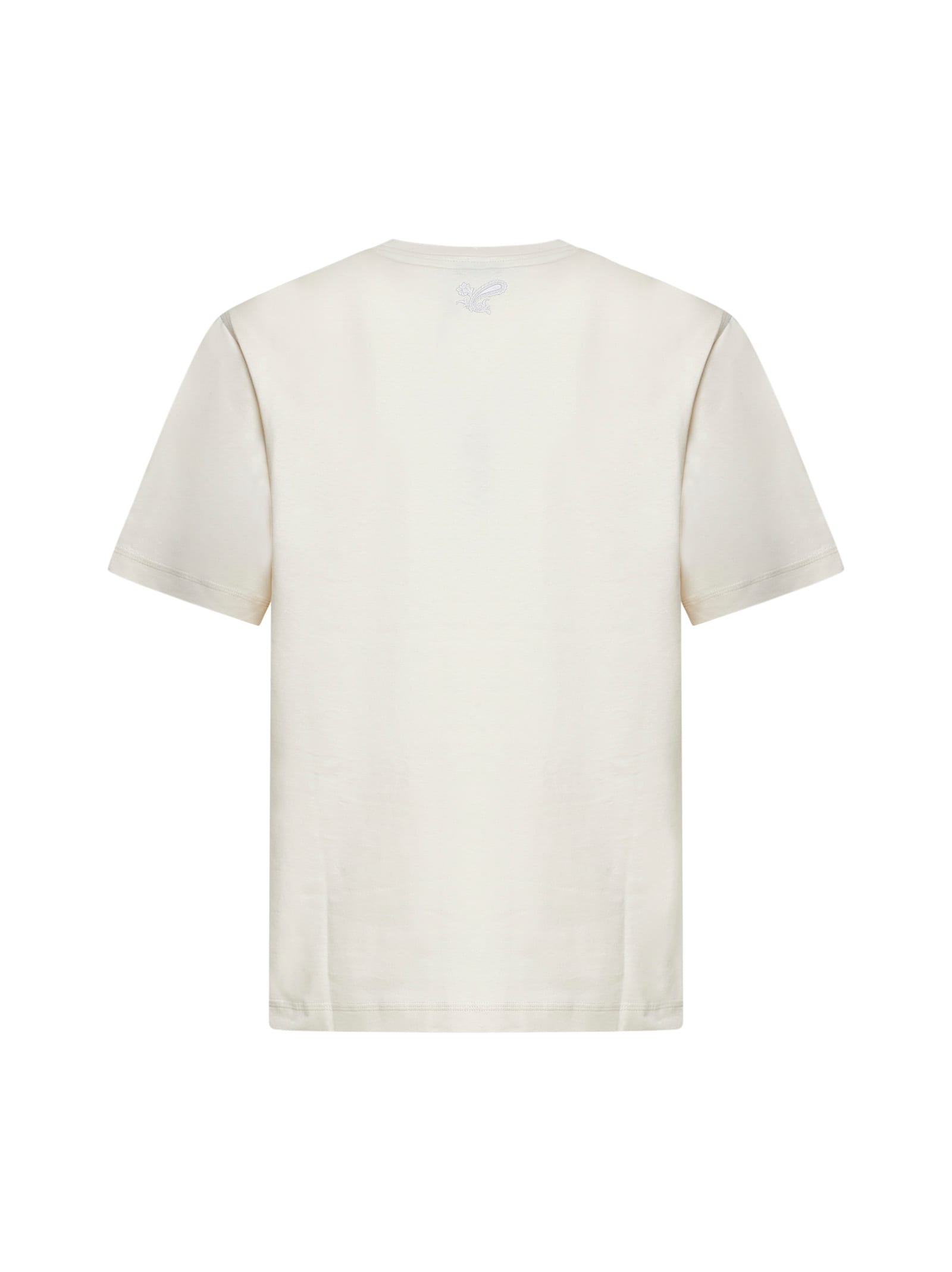 Shop Burberry T-shirt In Tundra