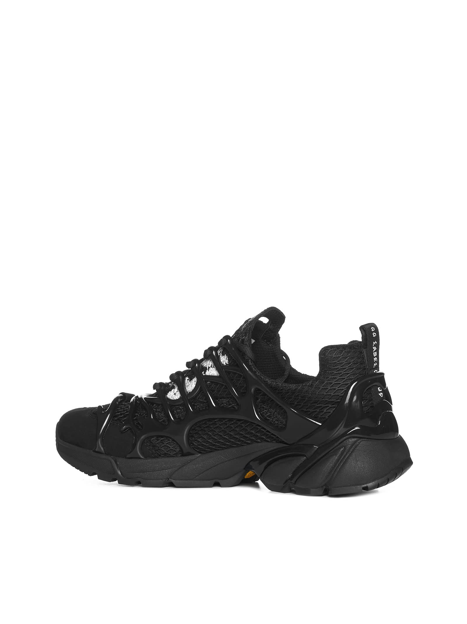 Shop 44 Label Group Sneakers In Black + Glow