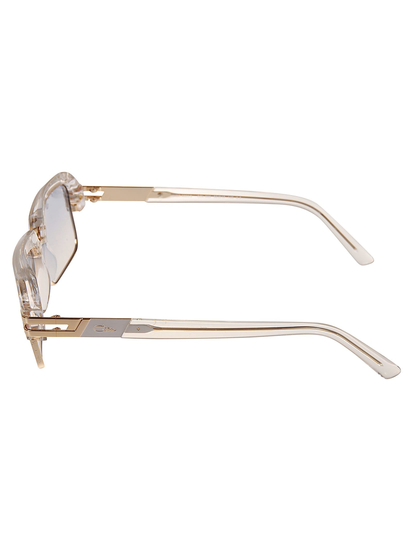 Cazal Transparent Square Frame Sunglasses In Col. 065