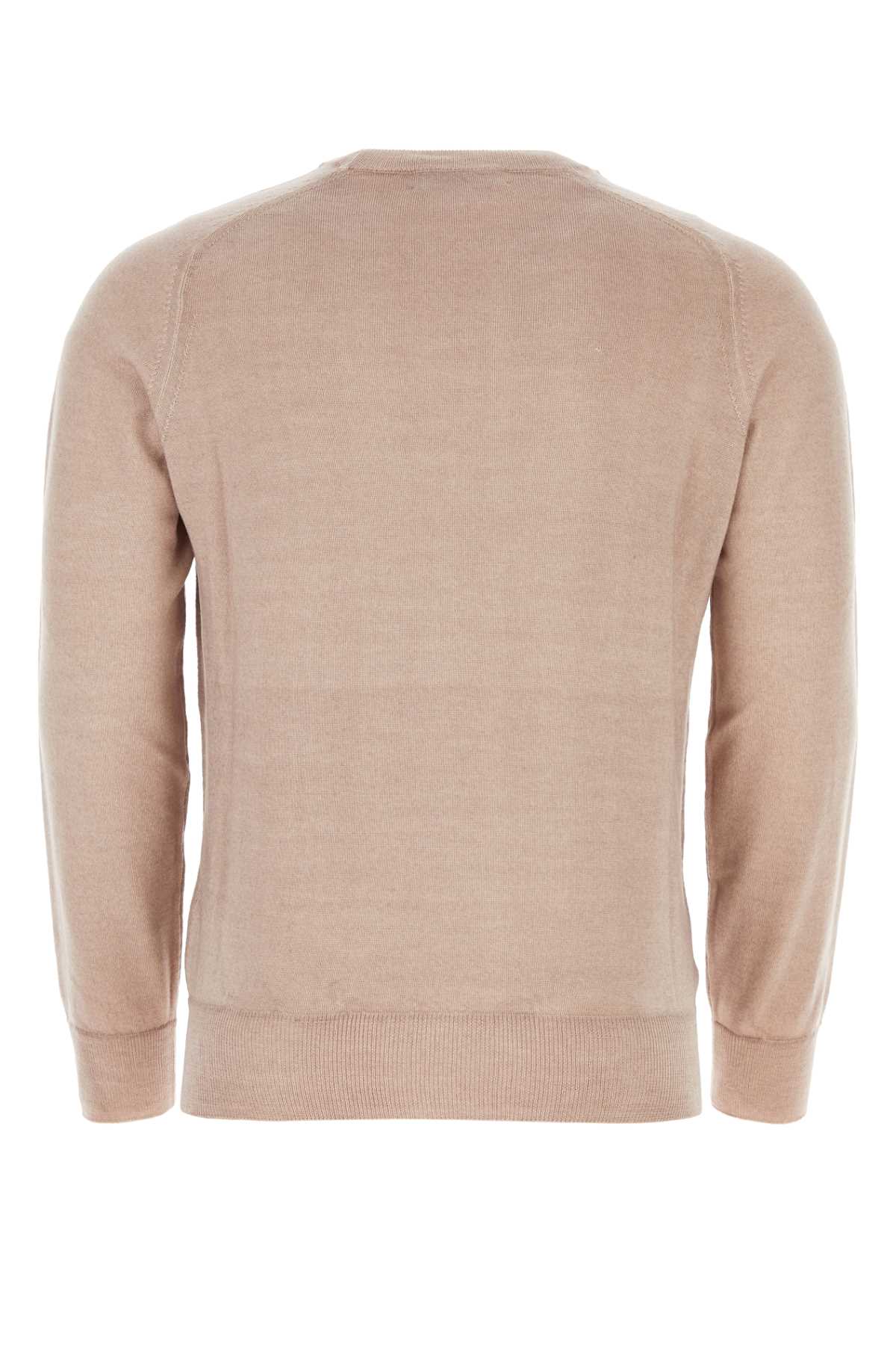 Etro Powder Pink Wool Sweater In 651