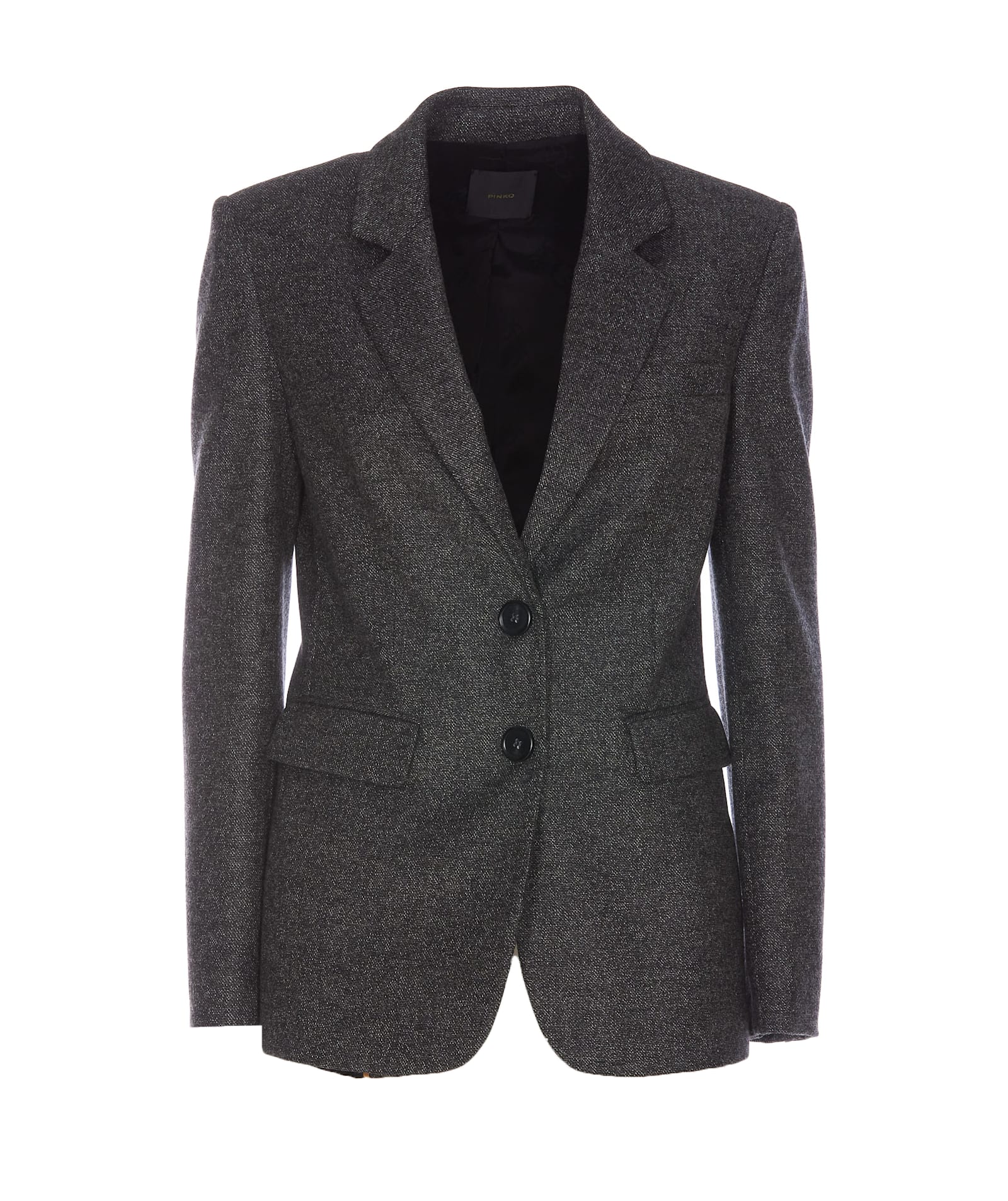 Shop Pinko Ruota Blazer In Grey