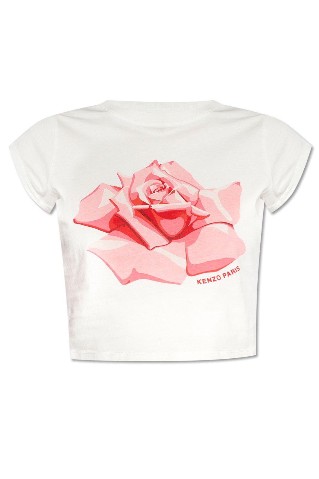 KENZO ROSE BABY FIT T-SHIRT