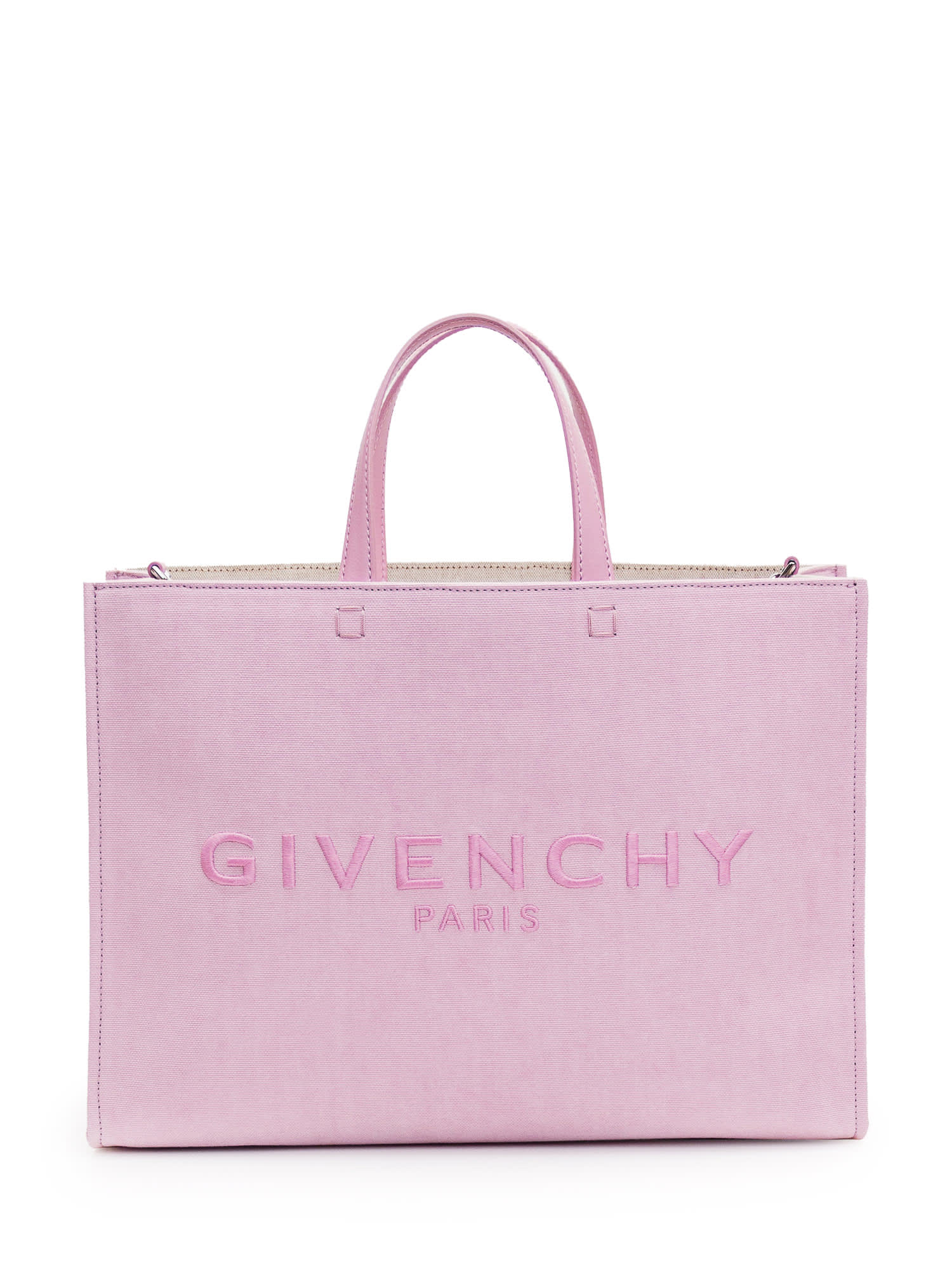 Givenchy G-tote Medium Bag In Old Pink