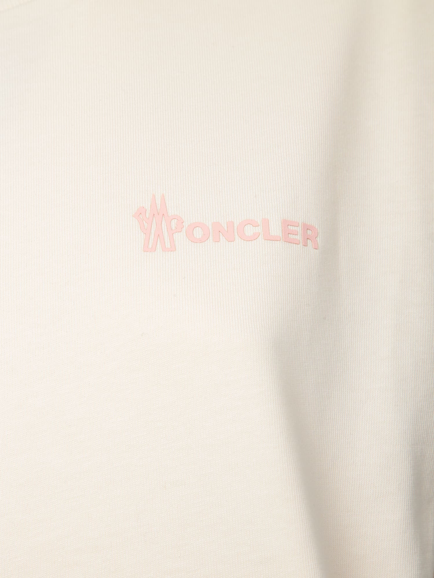 Moncler T-shirt In White