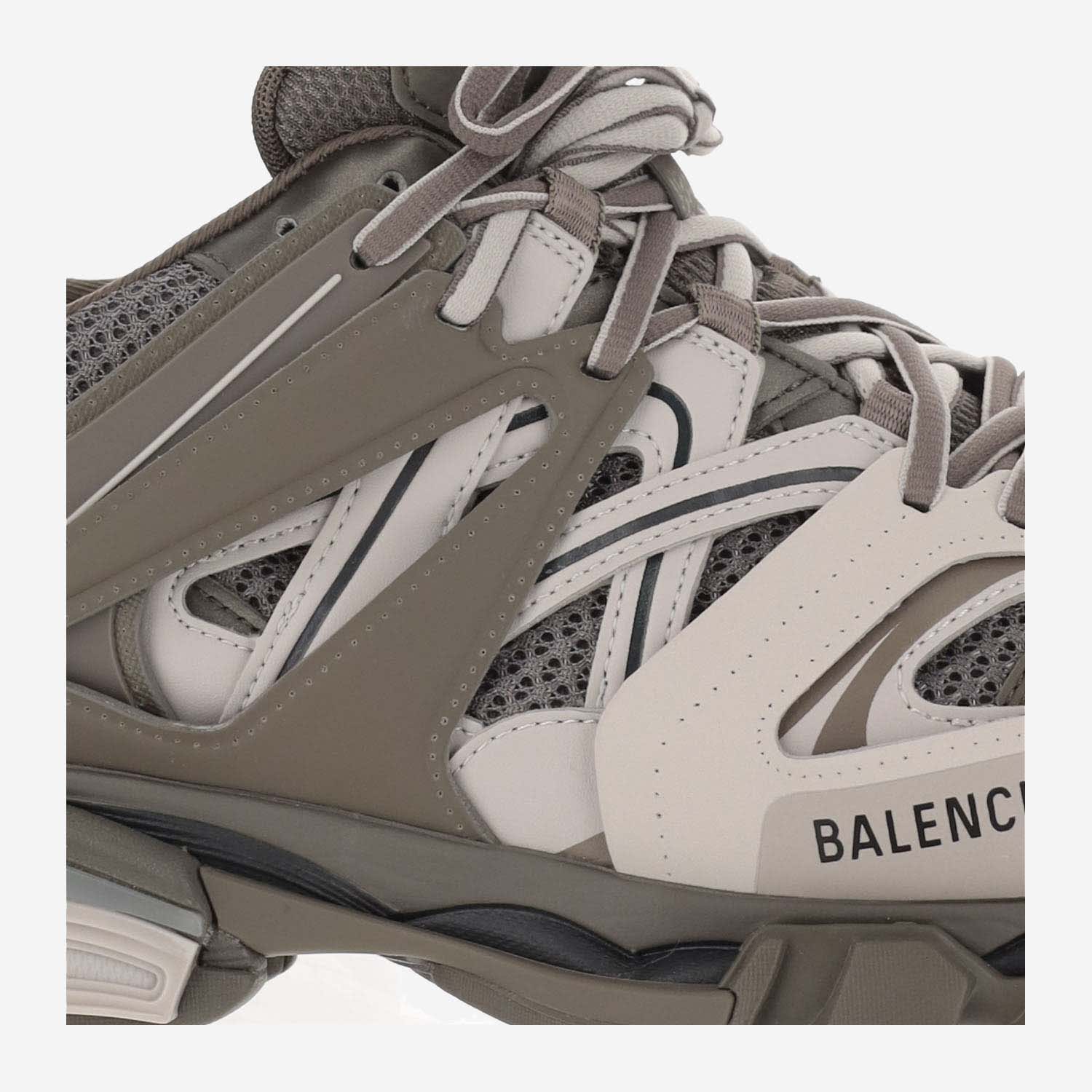 Shop Balenciaga Track Sneaker In Brown Mix