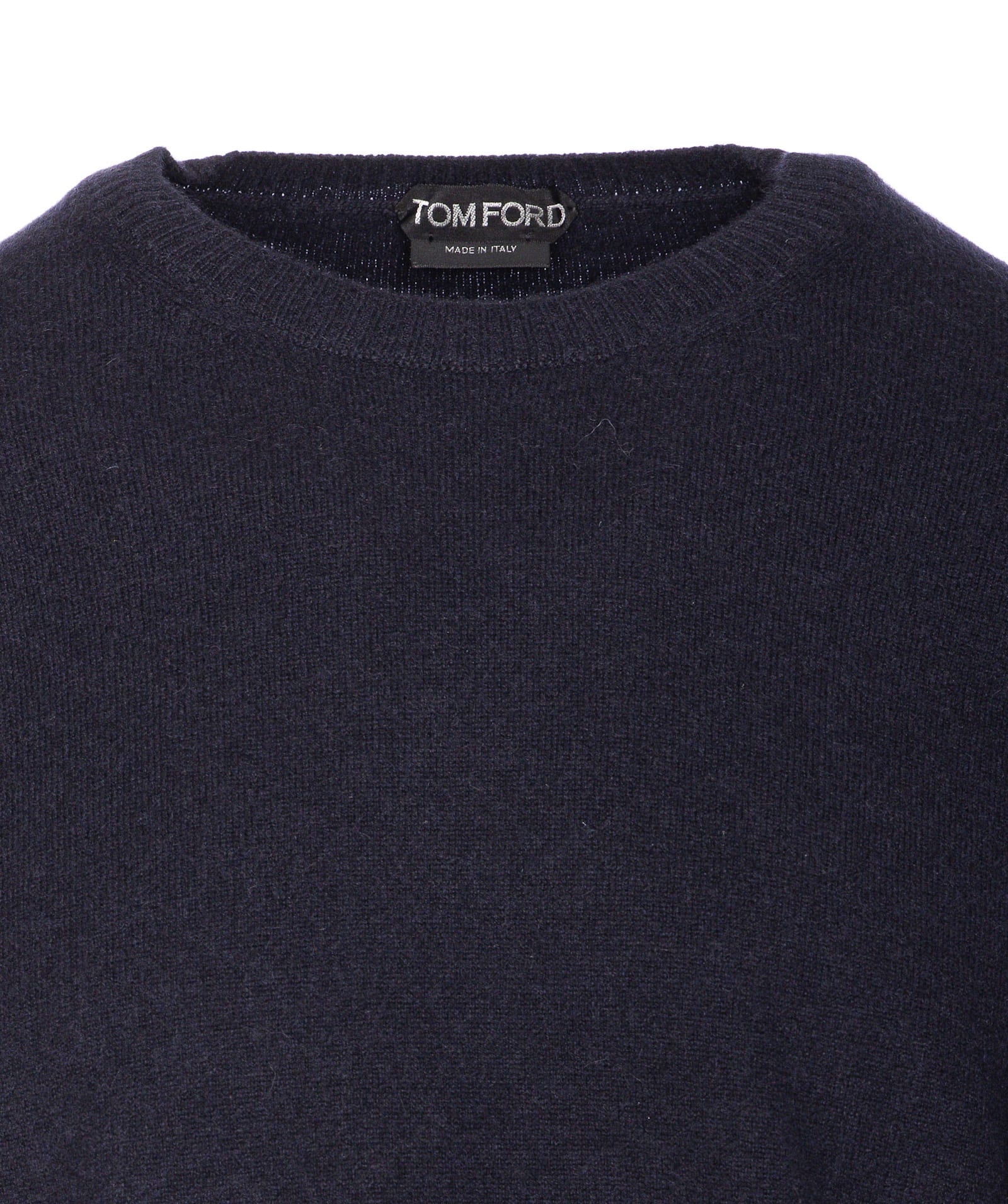 Tom Ford Men's Luxurious Wool And Silk Sweater In Blue