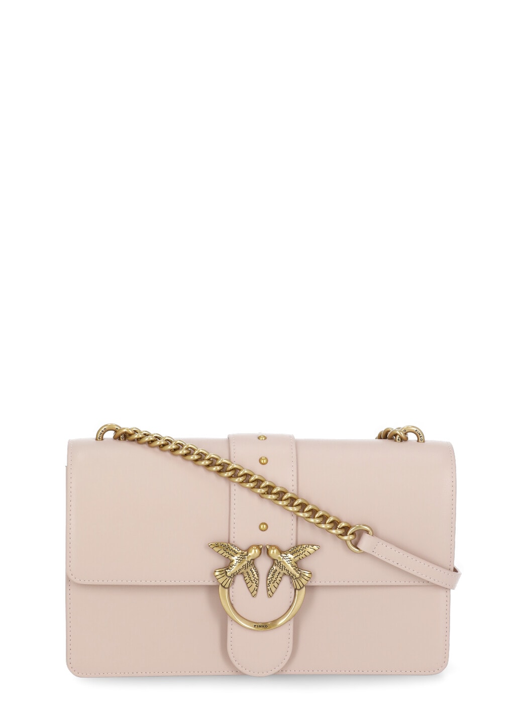Pinko Love One Classic Bag In Cipria