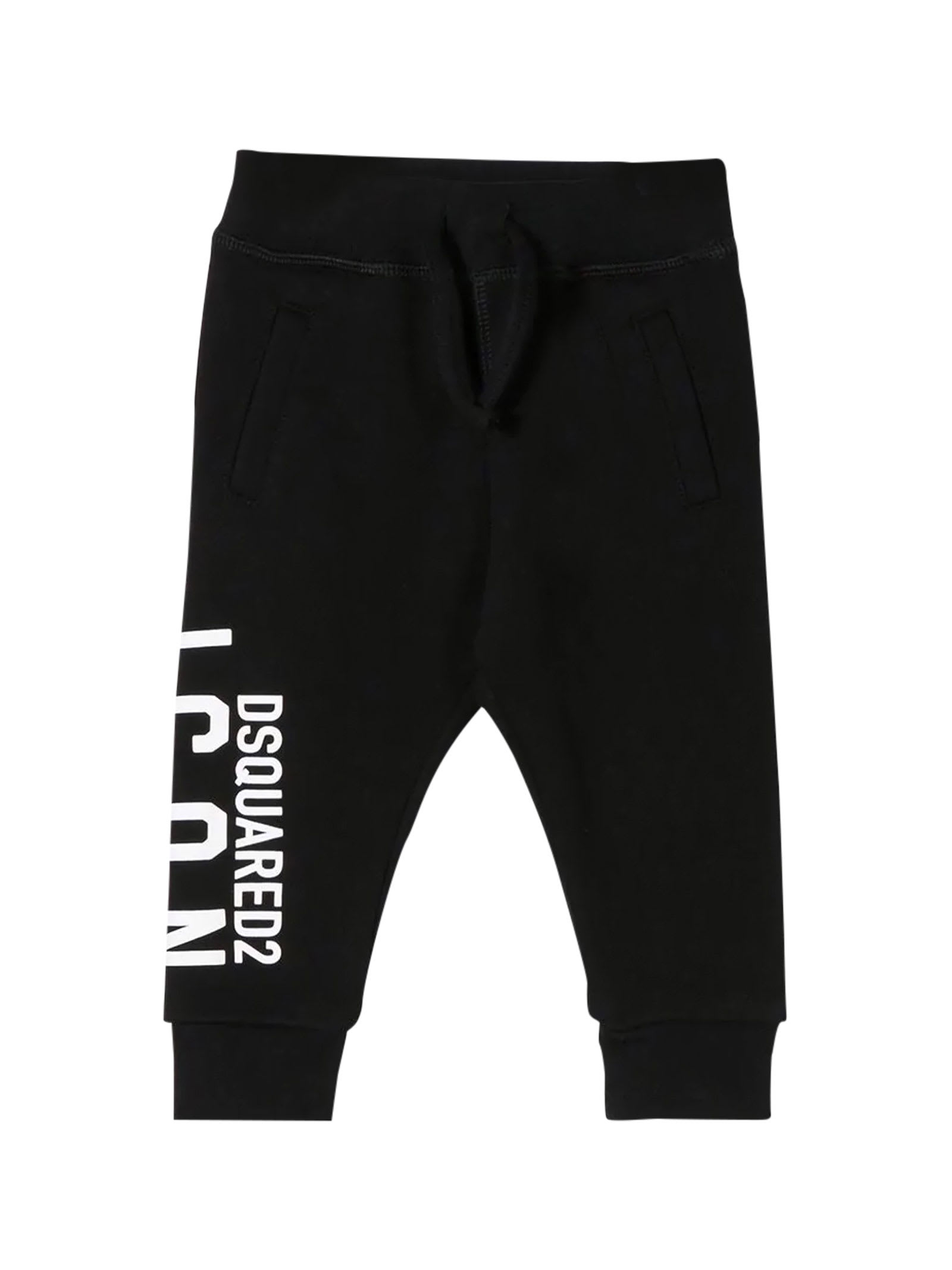 Dsquared2 Icon Tapered Cotton Track Pants