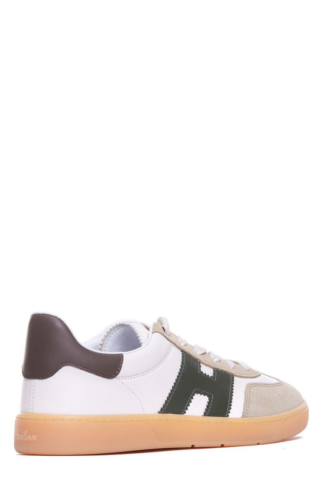 Hogan Cool Leather Low-top Sneakers In White