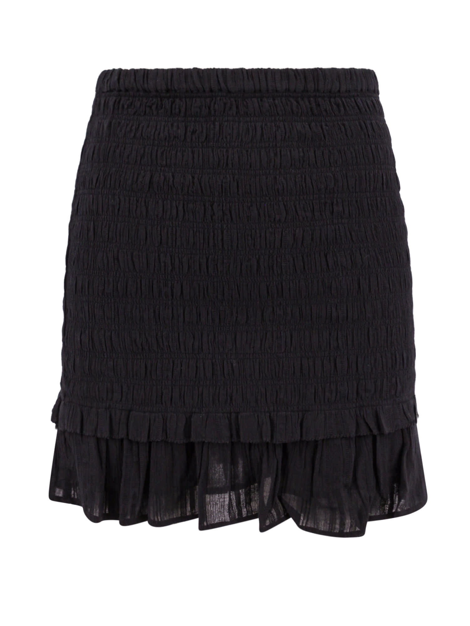 Shop Marant Etoile Dorela Skirt In Nero