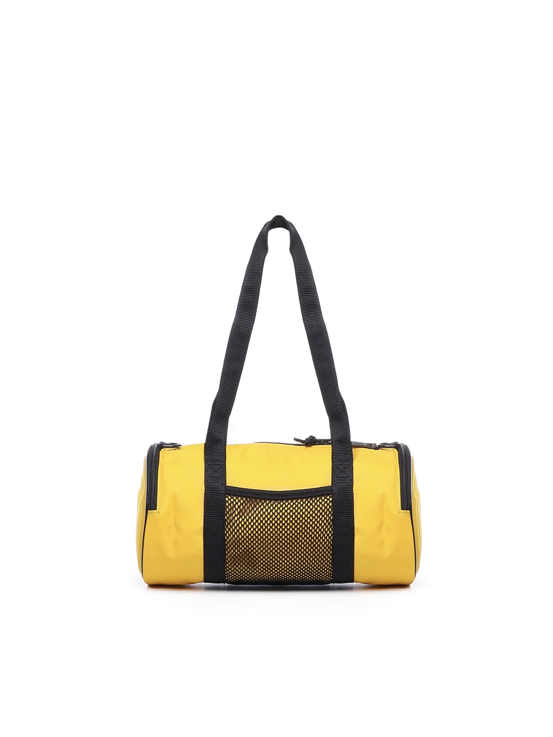 Shop Telfar Messenger Bag With Embossed Logo In Yellow