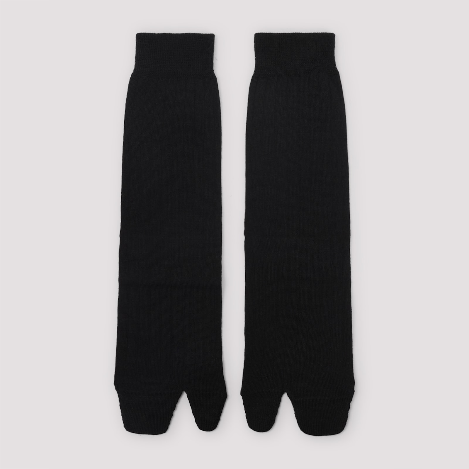 Maison Margiela Tabi Socks In Black
