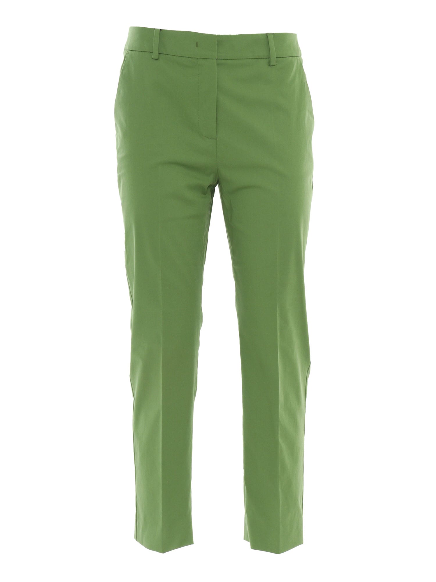 Weekend Max Mara Cecco Long Trouser In Green