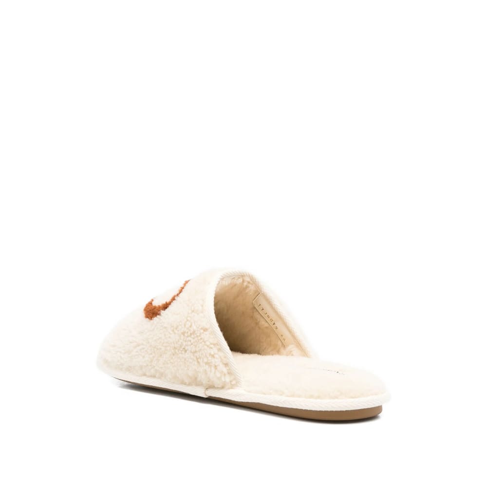 Valentino Garavani Ta Chambre Leather Slippers In Multi