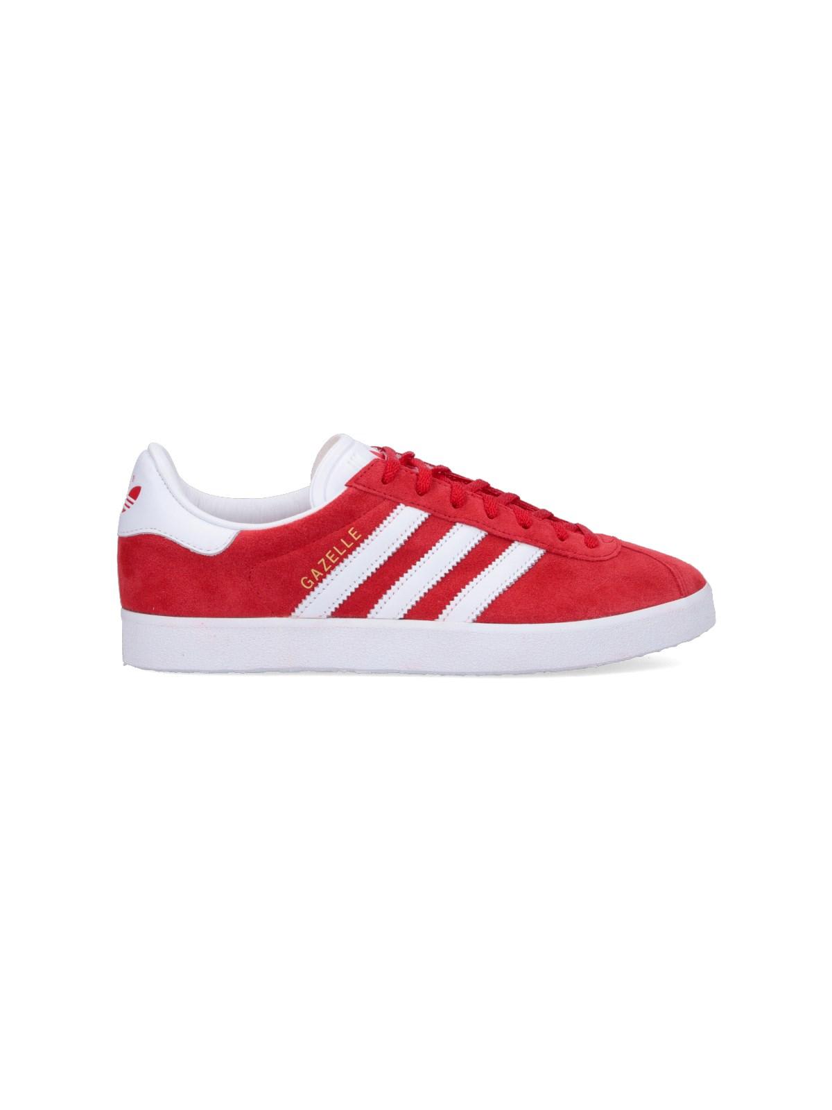 Shop Adidas Originals Gazelle Sneakers In Red