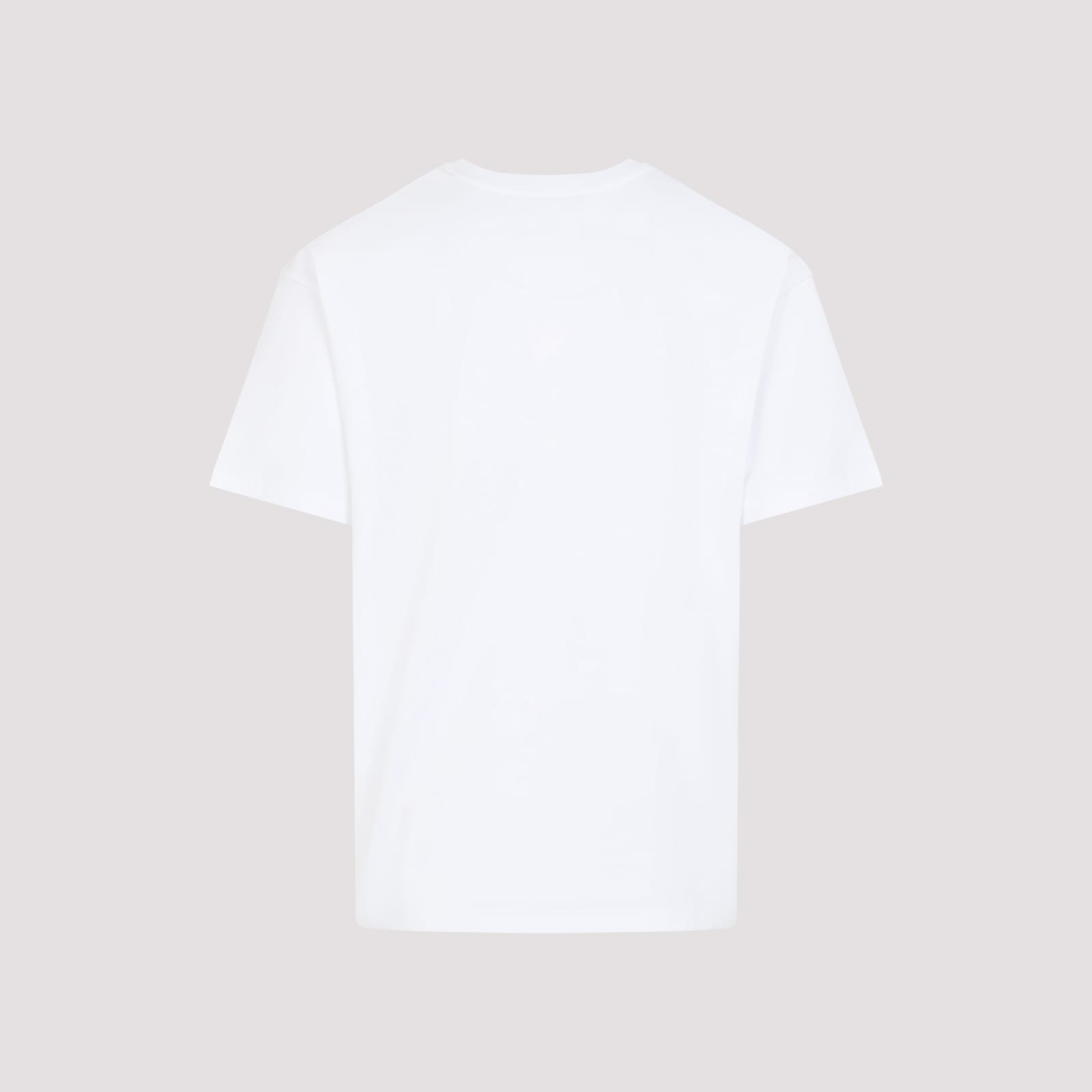 Givenchy Logo Lettering Crewneck T-shirt In White