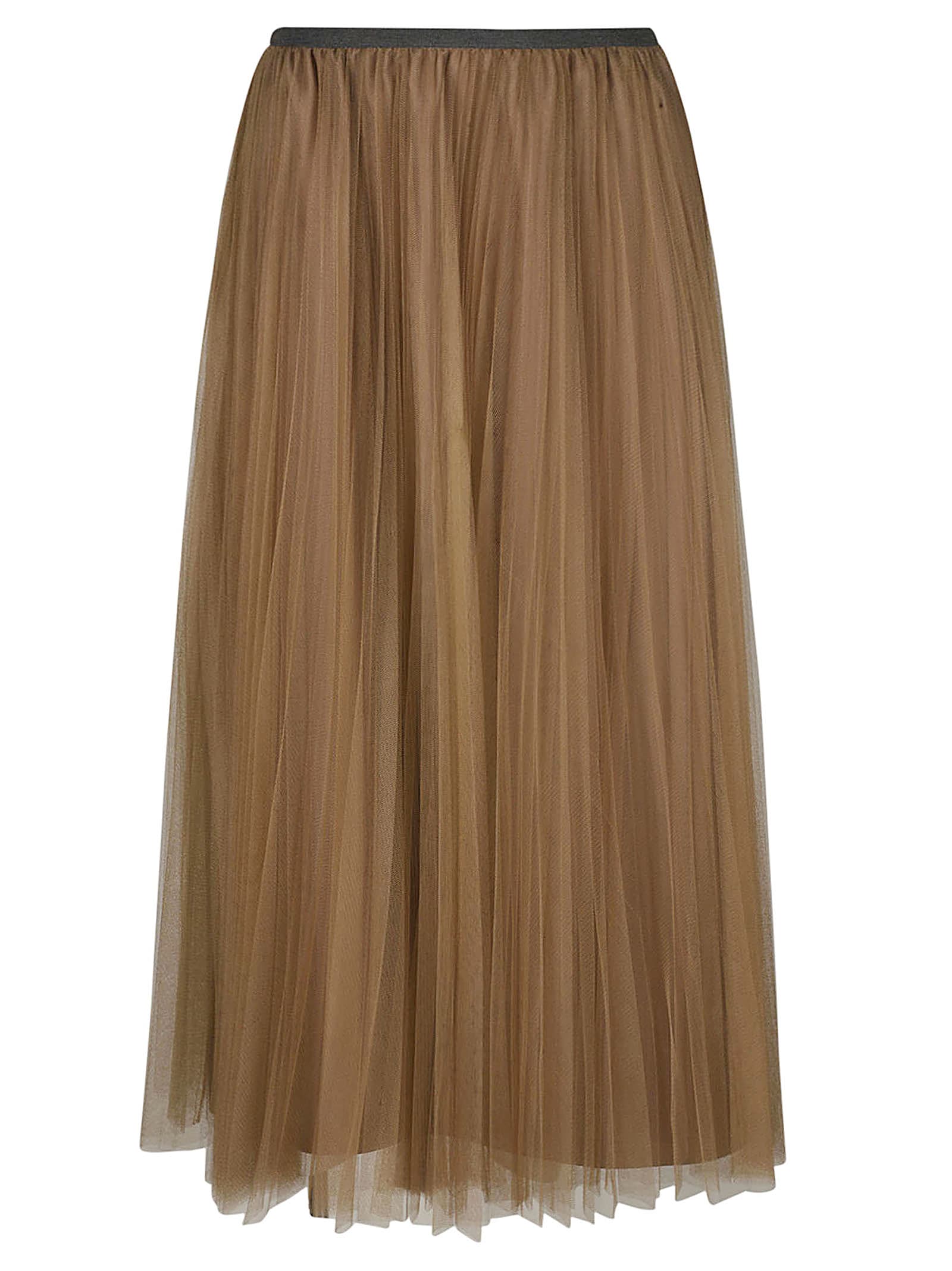 FABIANA FILIPPI PLEATED MIDI SKIRT