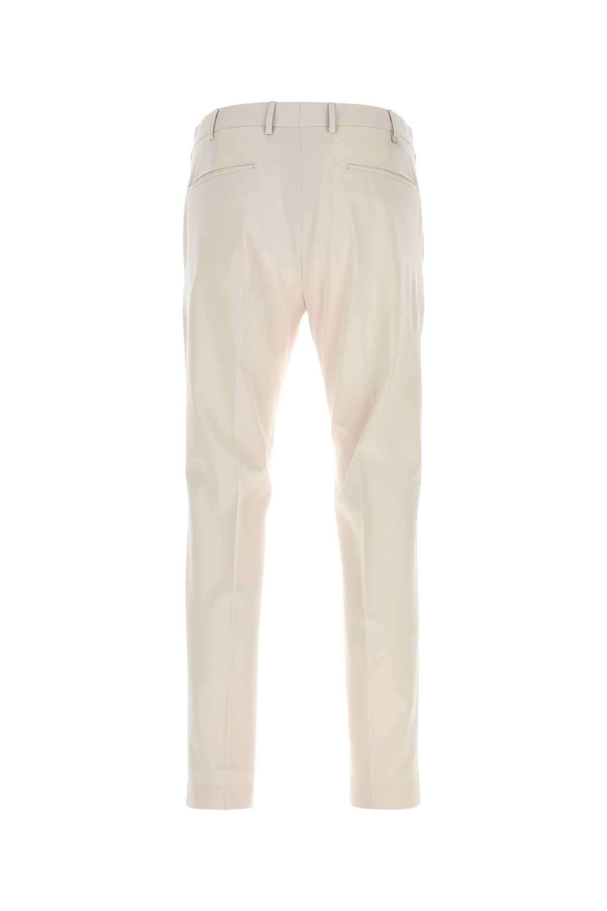 Pt Torino Wool Stretch Pant With Back Pockets In Pink