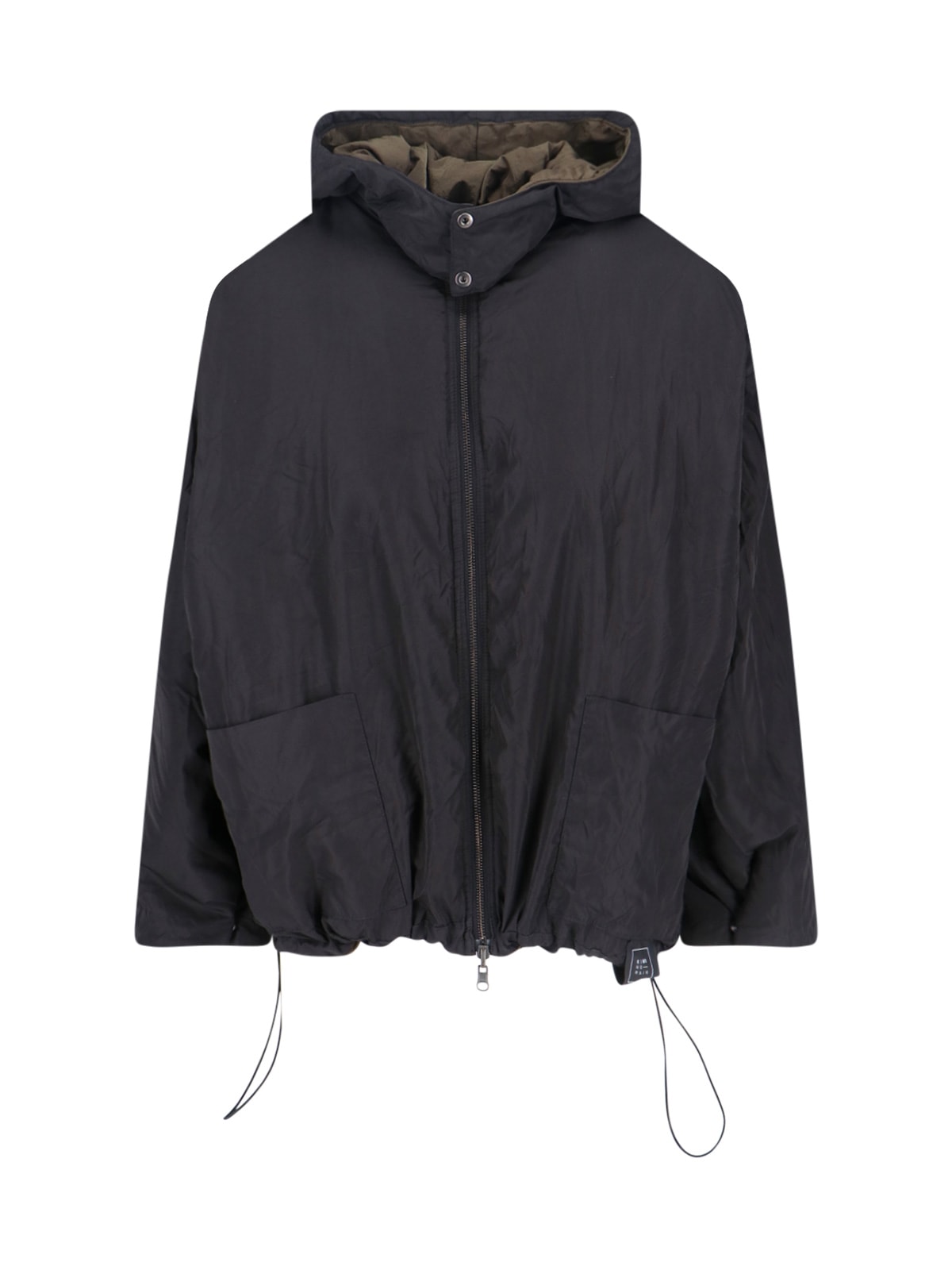 Kimonorain Reversible Waterproof Jacket In Brown