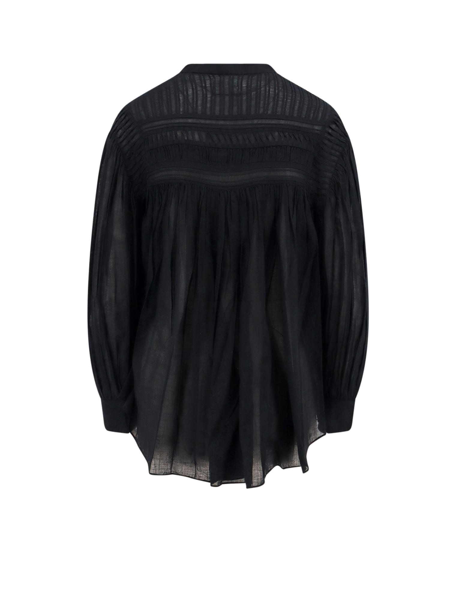 Shop Marant Etoile Plalia Shirt In Black