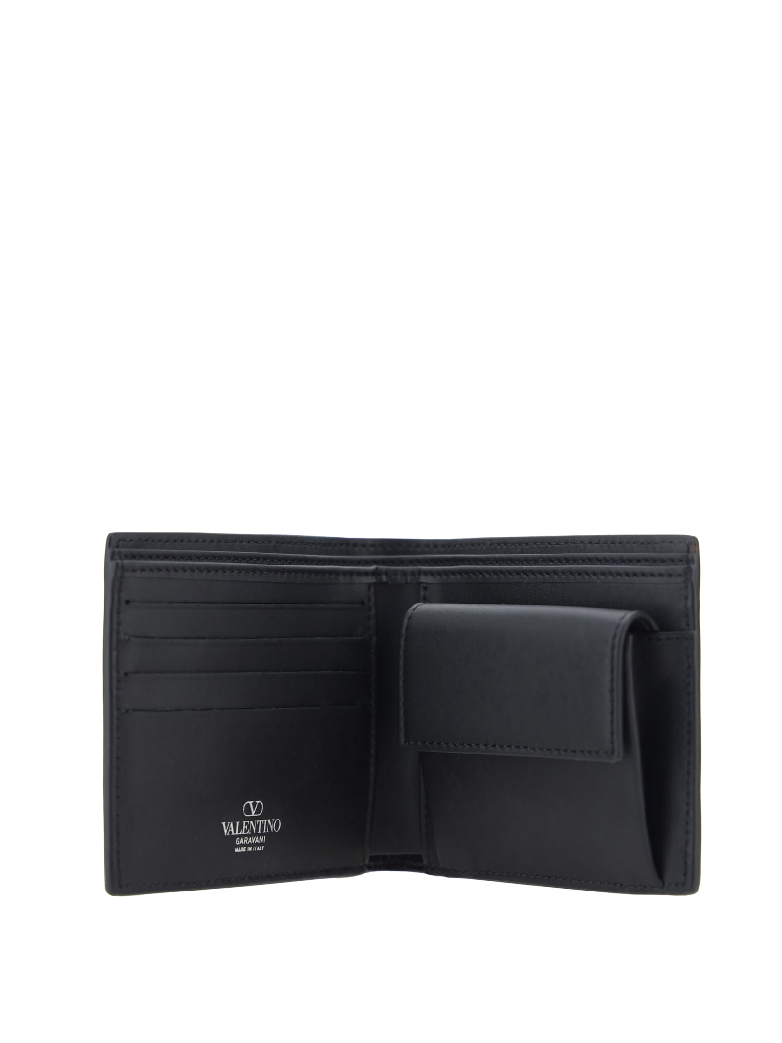 Shop Valentino Garavani Wallet In Black