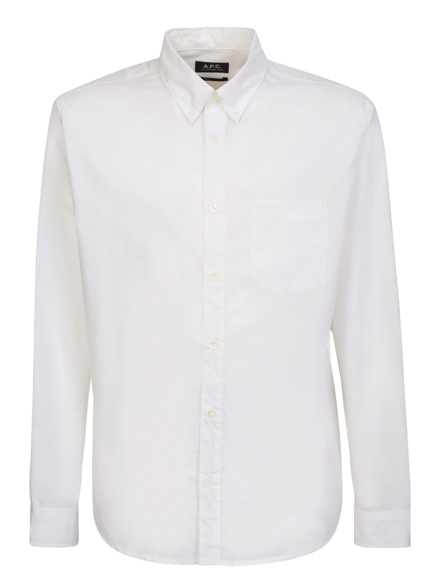 Shop Apc Edouard Shirt White