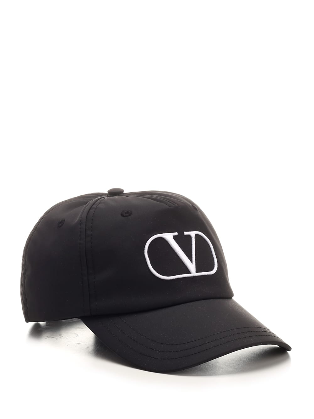 Shop Valentino Black Vlogo Cap