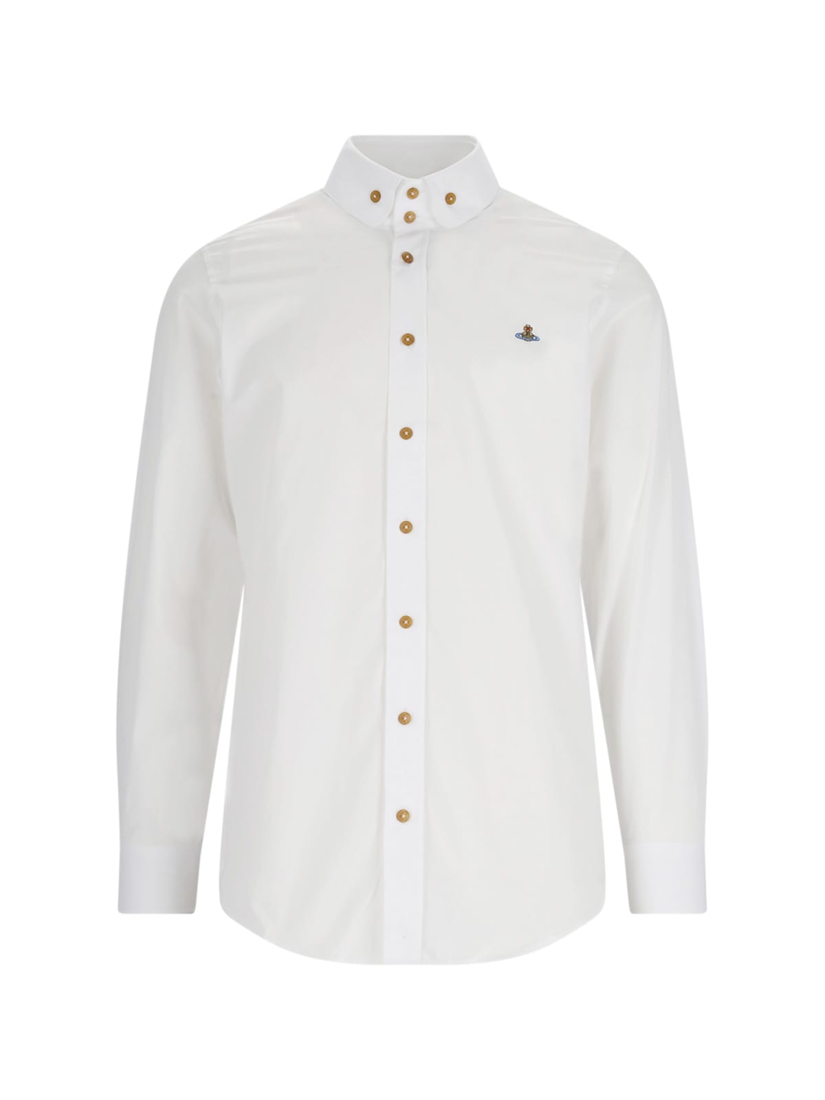 Shop Vivienne Westwood Two Button Krall Shirt In White