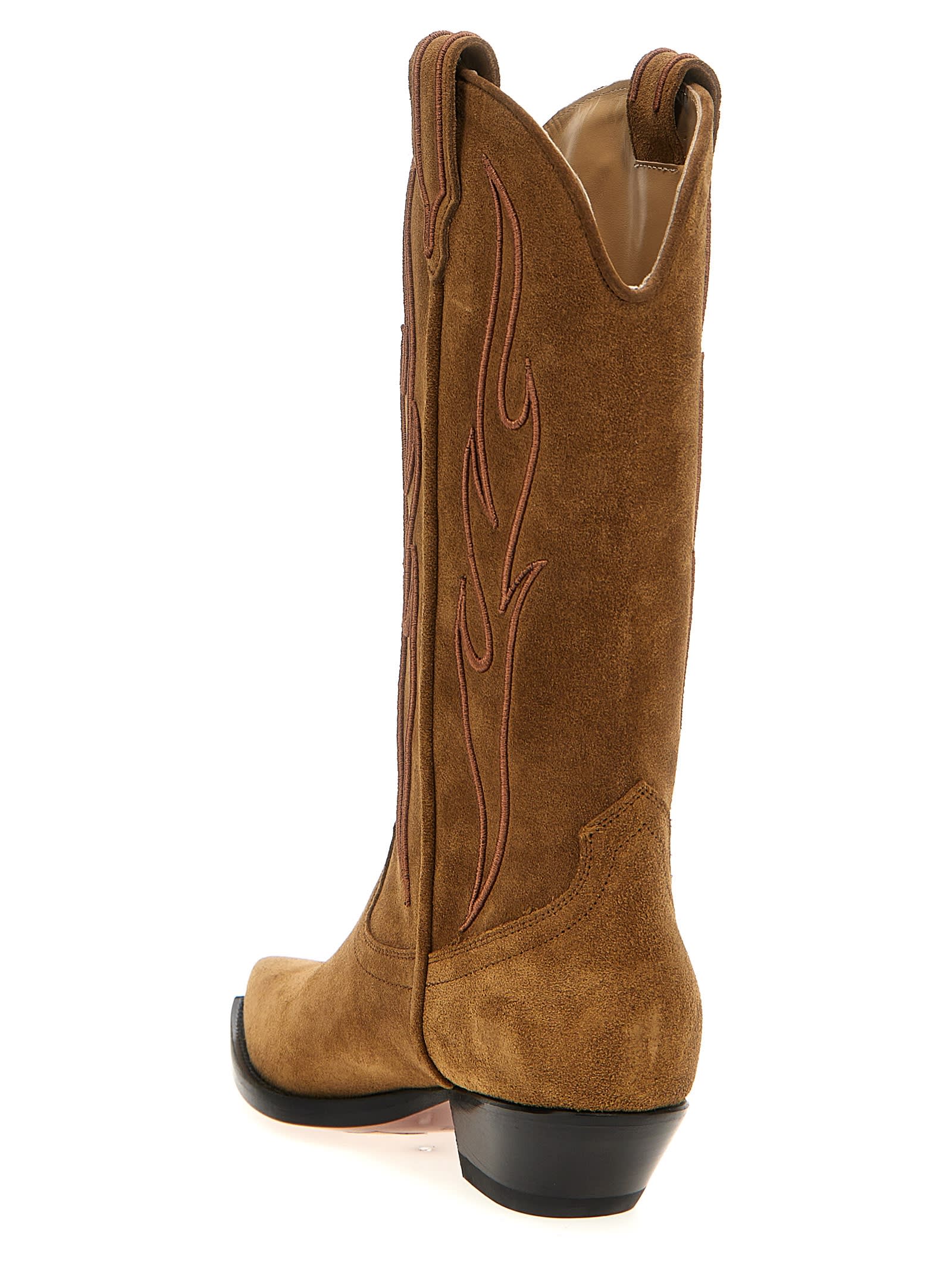 Sonora Brown Ankle Boots In Brown