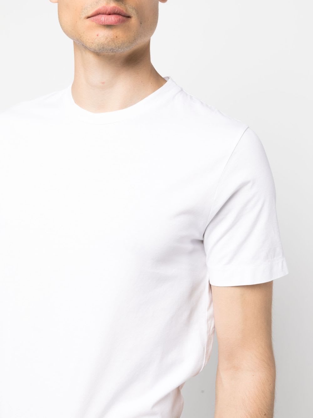 Finamore 1925 Finamore Cotton T-shirt In White