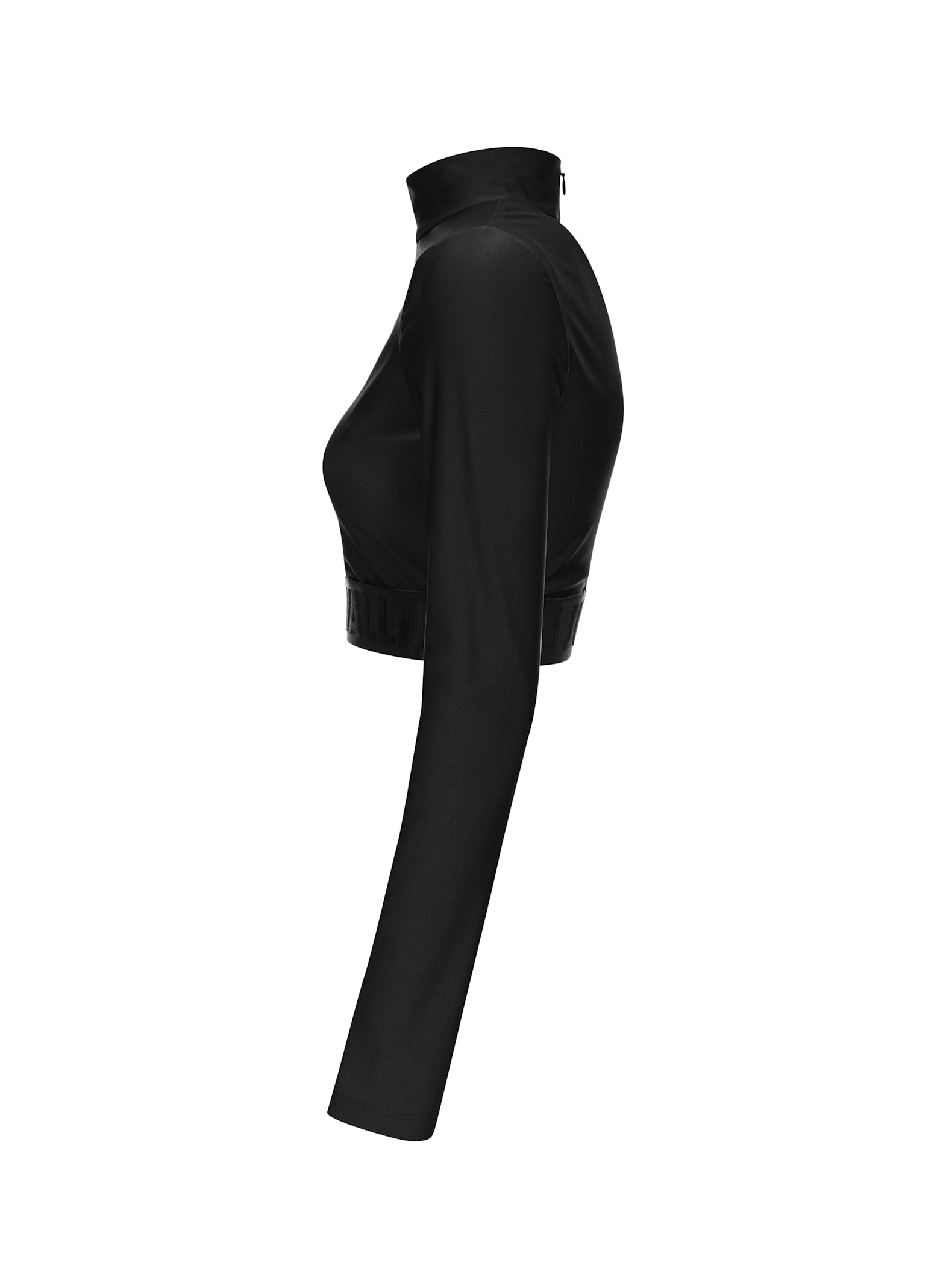 Just Cavalli Woman Blouse Black Size 4 Viscose In Black