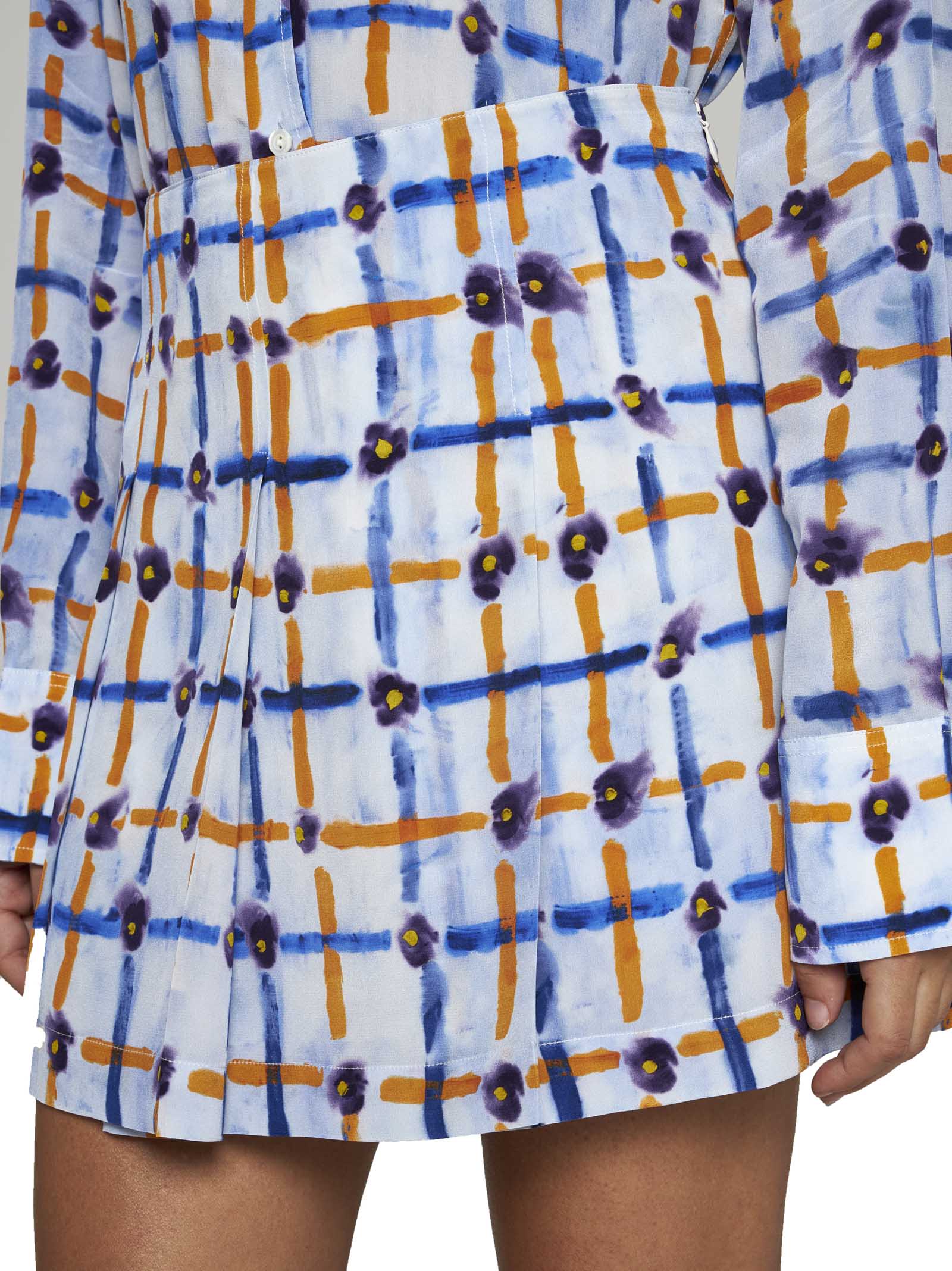 Shop Marni Skirt In Light Blue