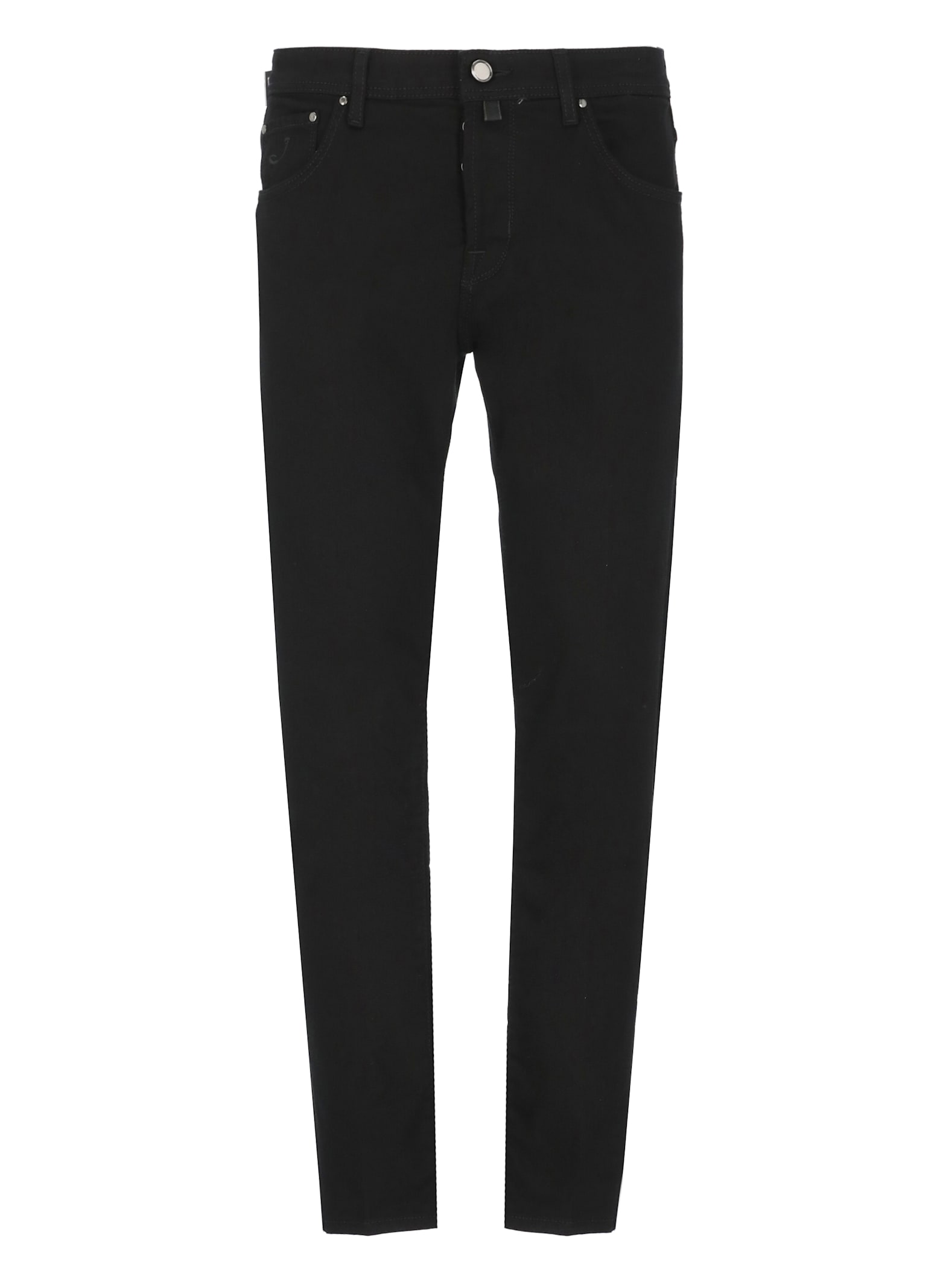 Shop Jacob Cohen Scott Jeans In Black