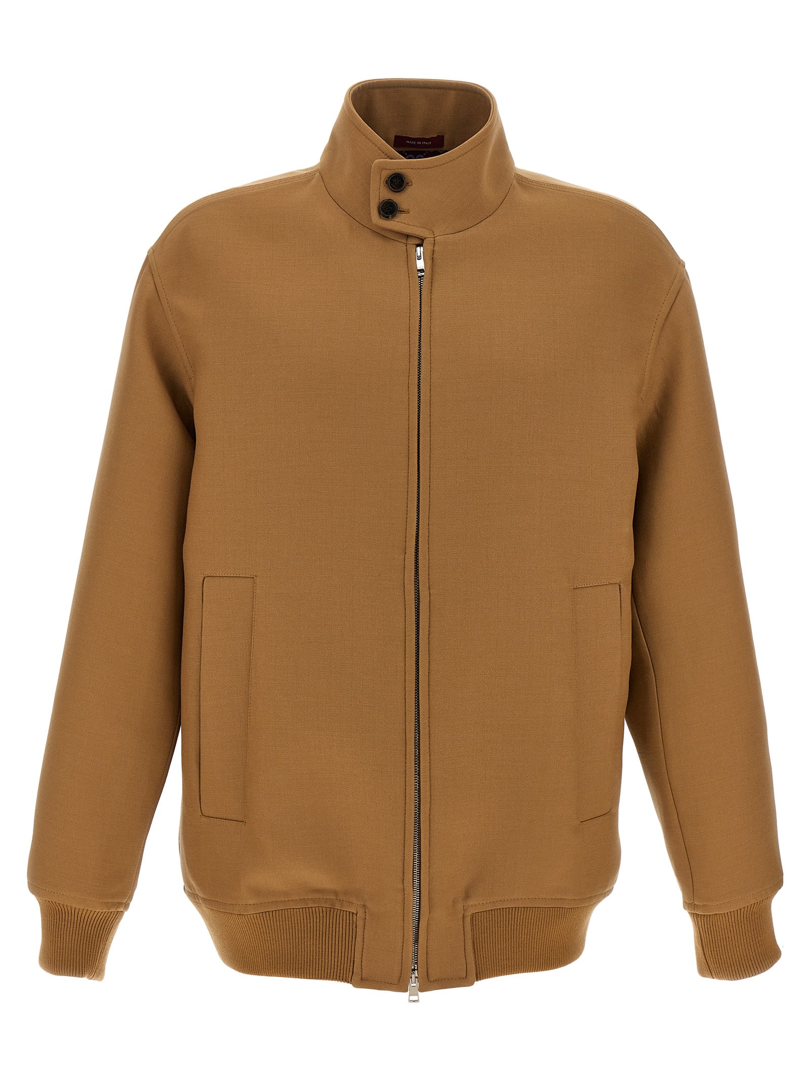 Gucci Wool Jacket Casual Jackets And Parka Brown In Brown