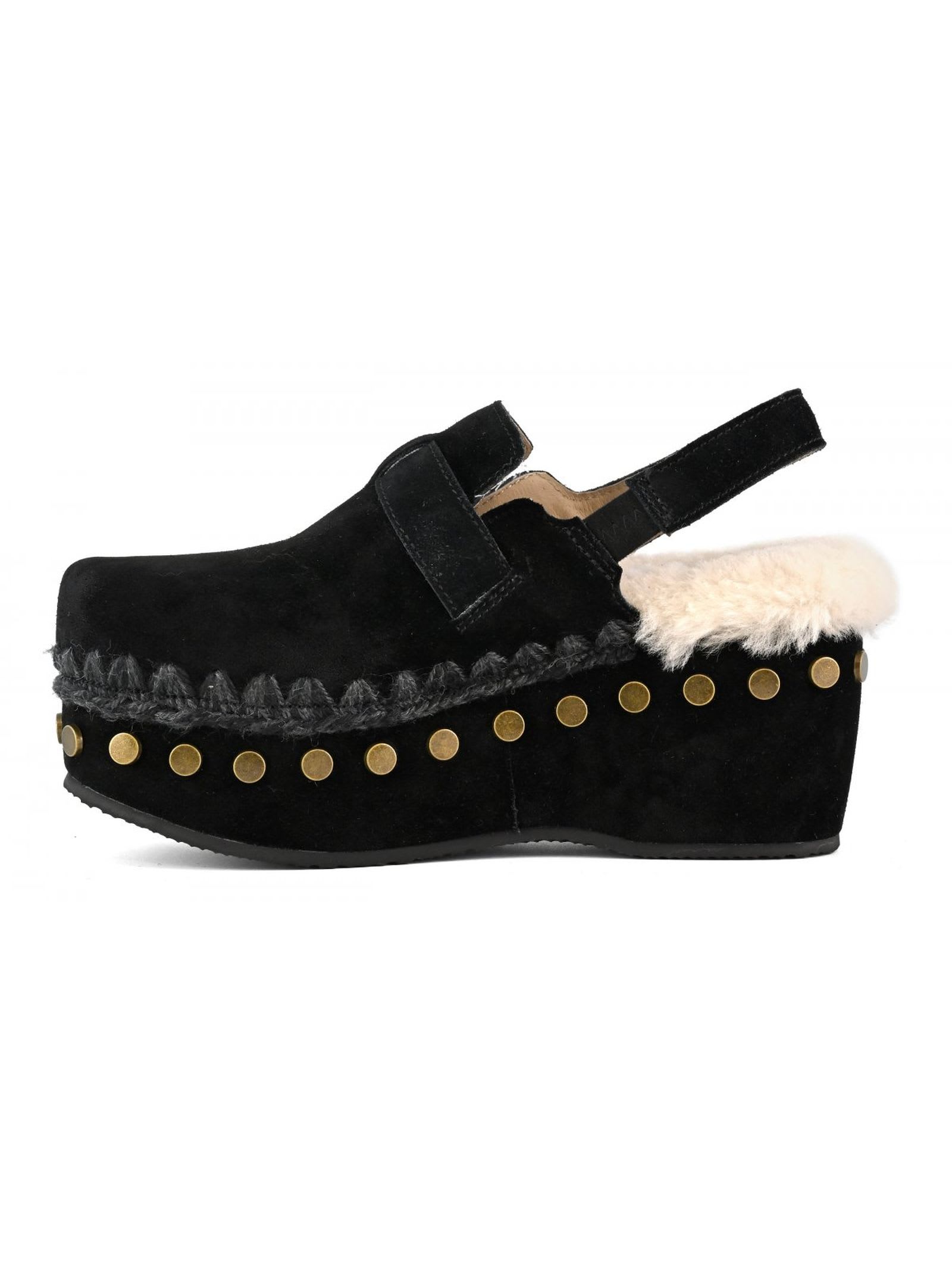 Shop Mou Black Clog Back Strap