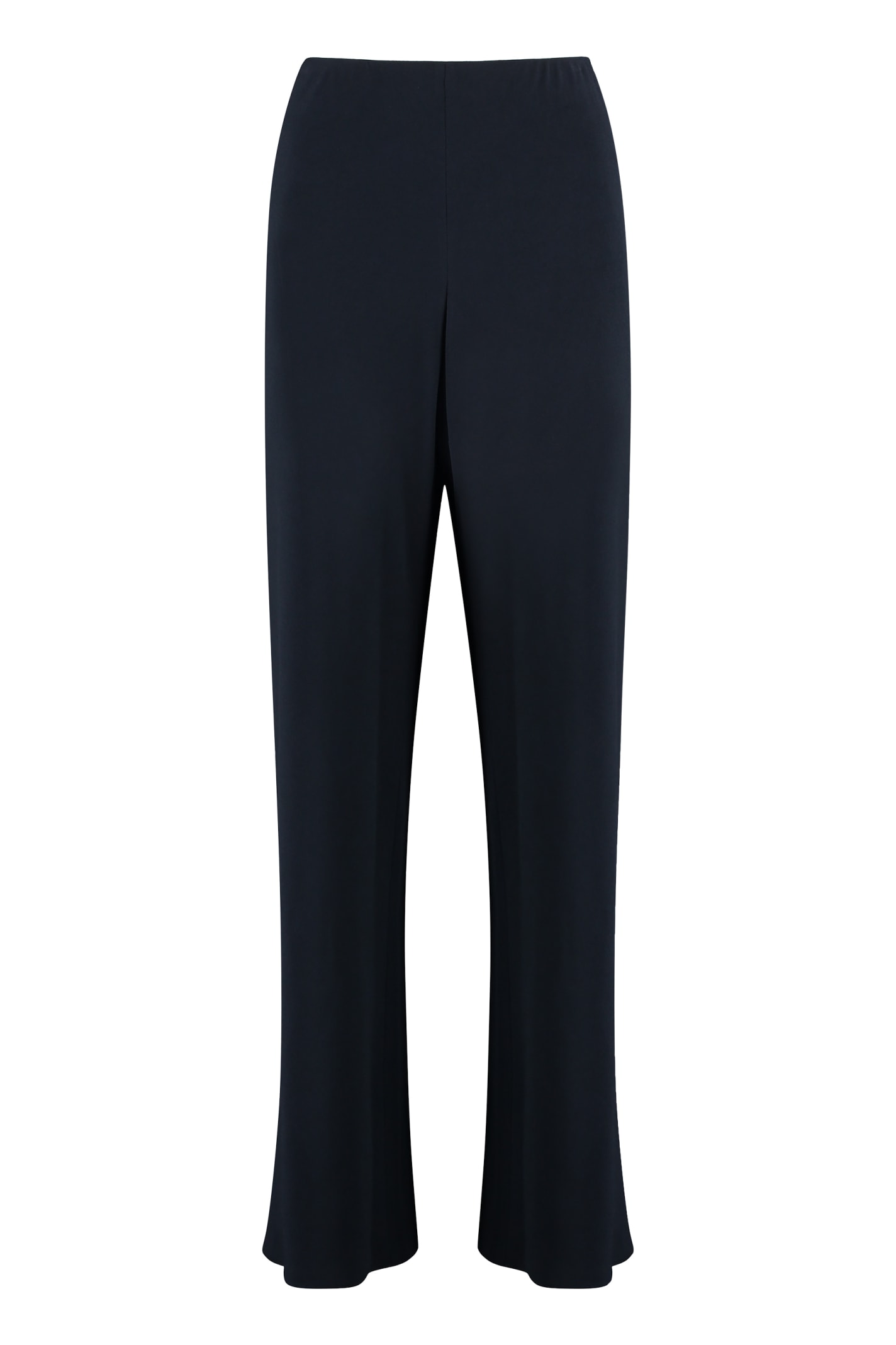 High-waist Crêpe Trousers