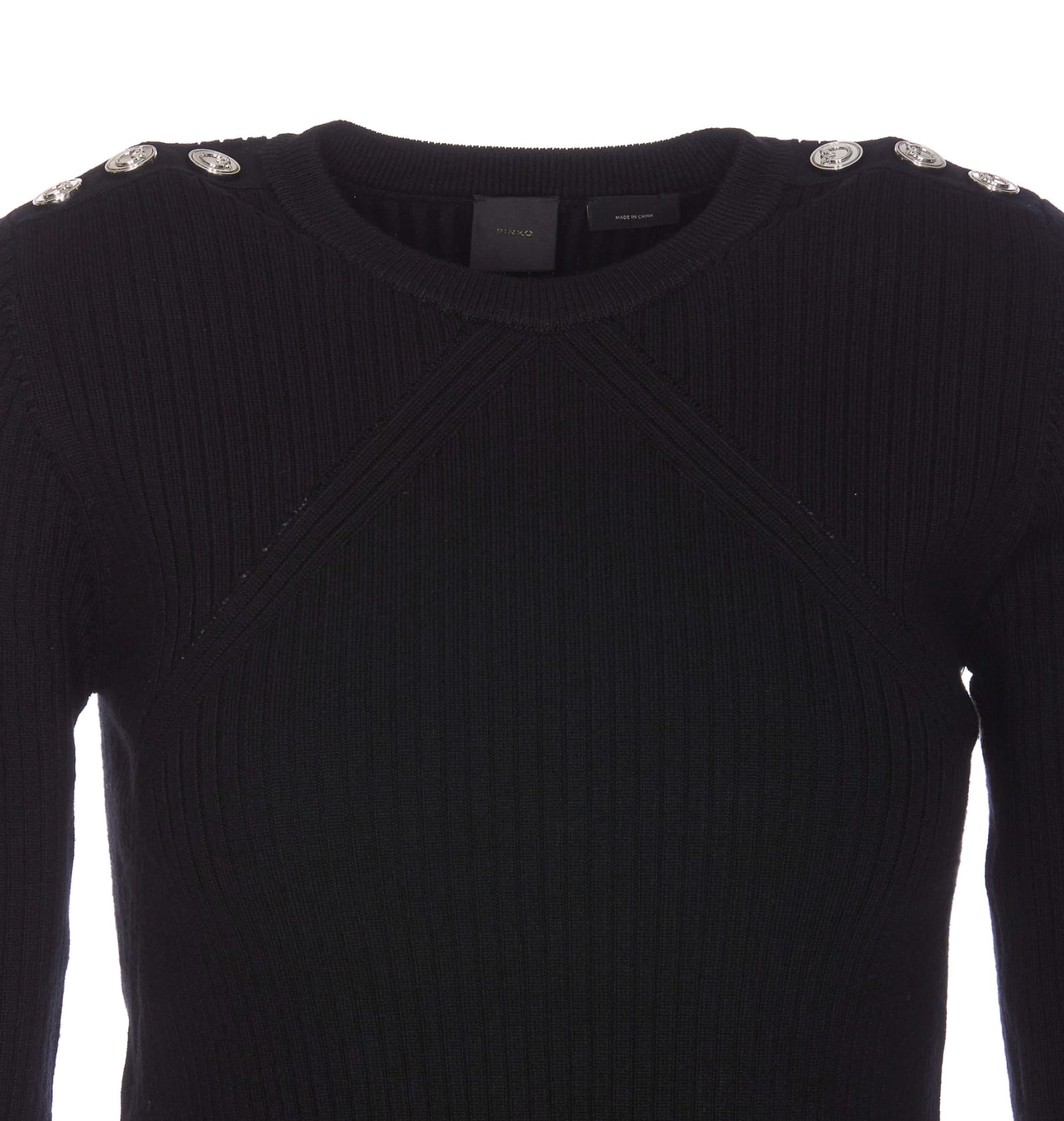 Shop Pinko Robusto Sweater In Black