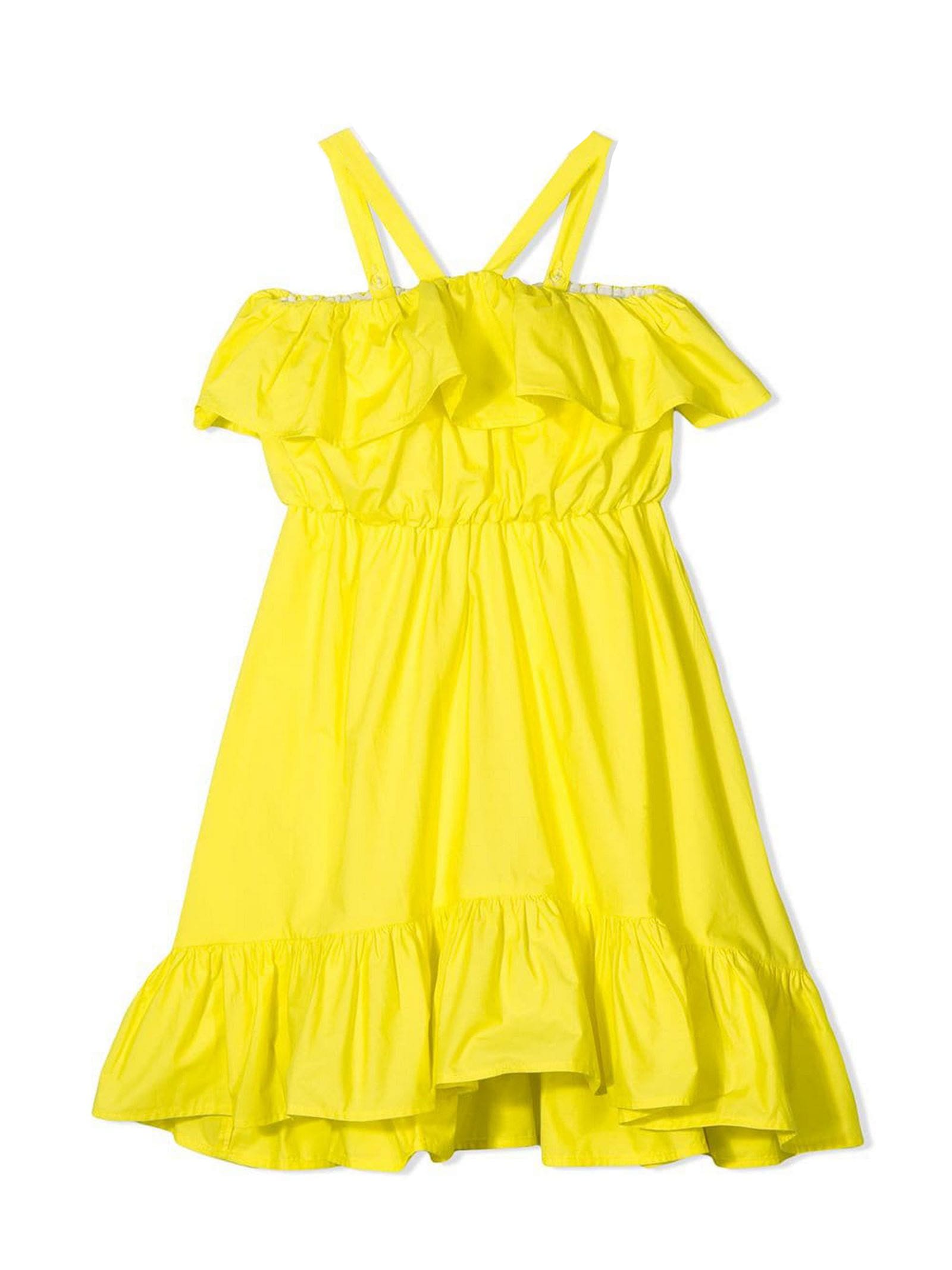 yellow cotton sundress