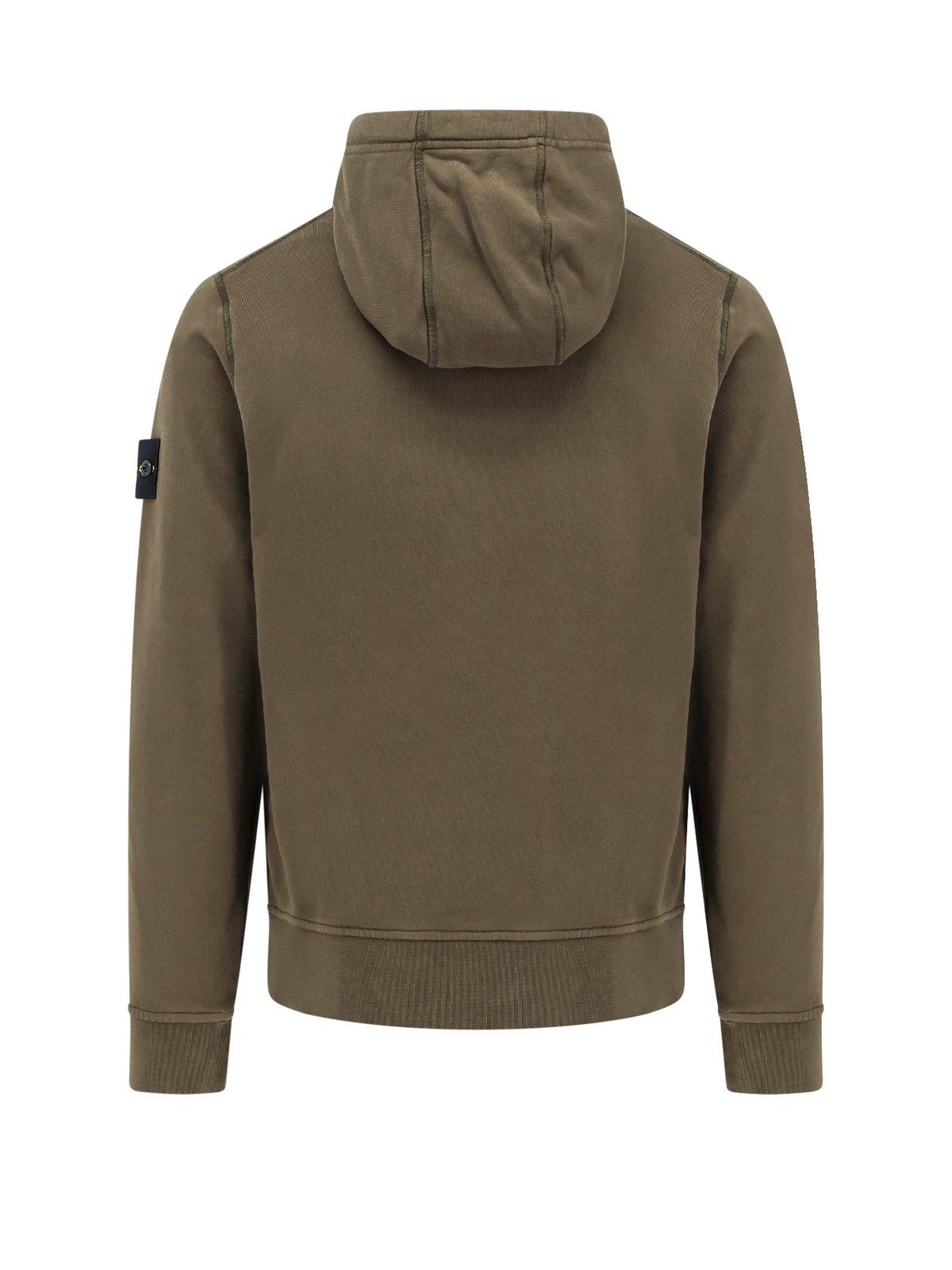 Stone Island Sweatshirt In Black