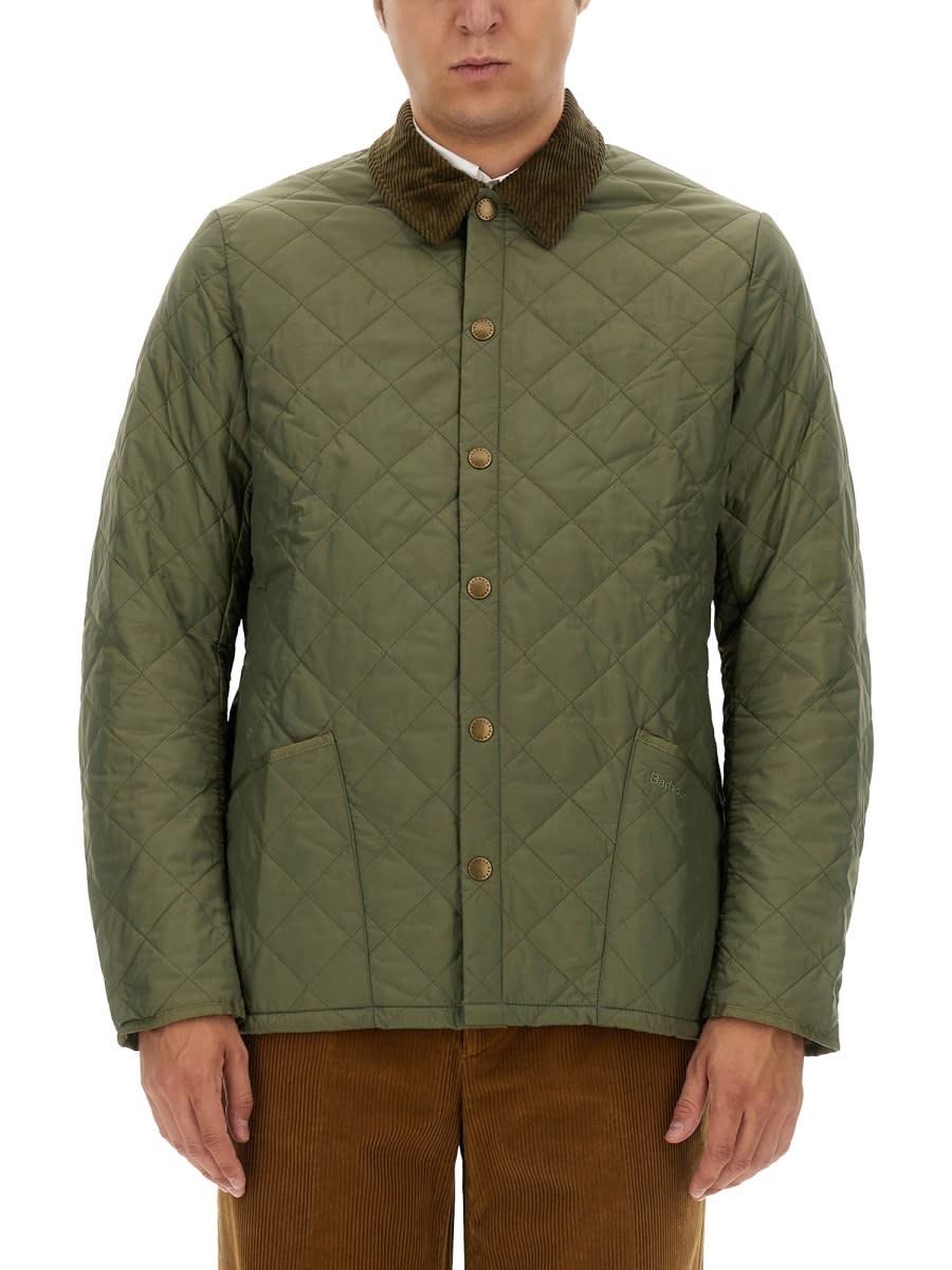 Shop Barbour Heritage Liddesdale Jacket In Green