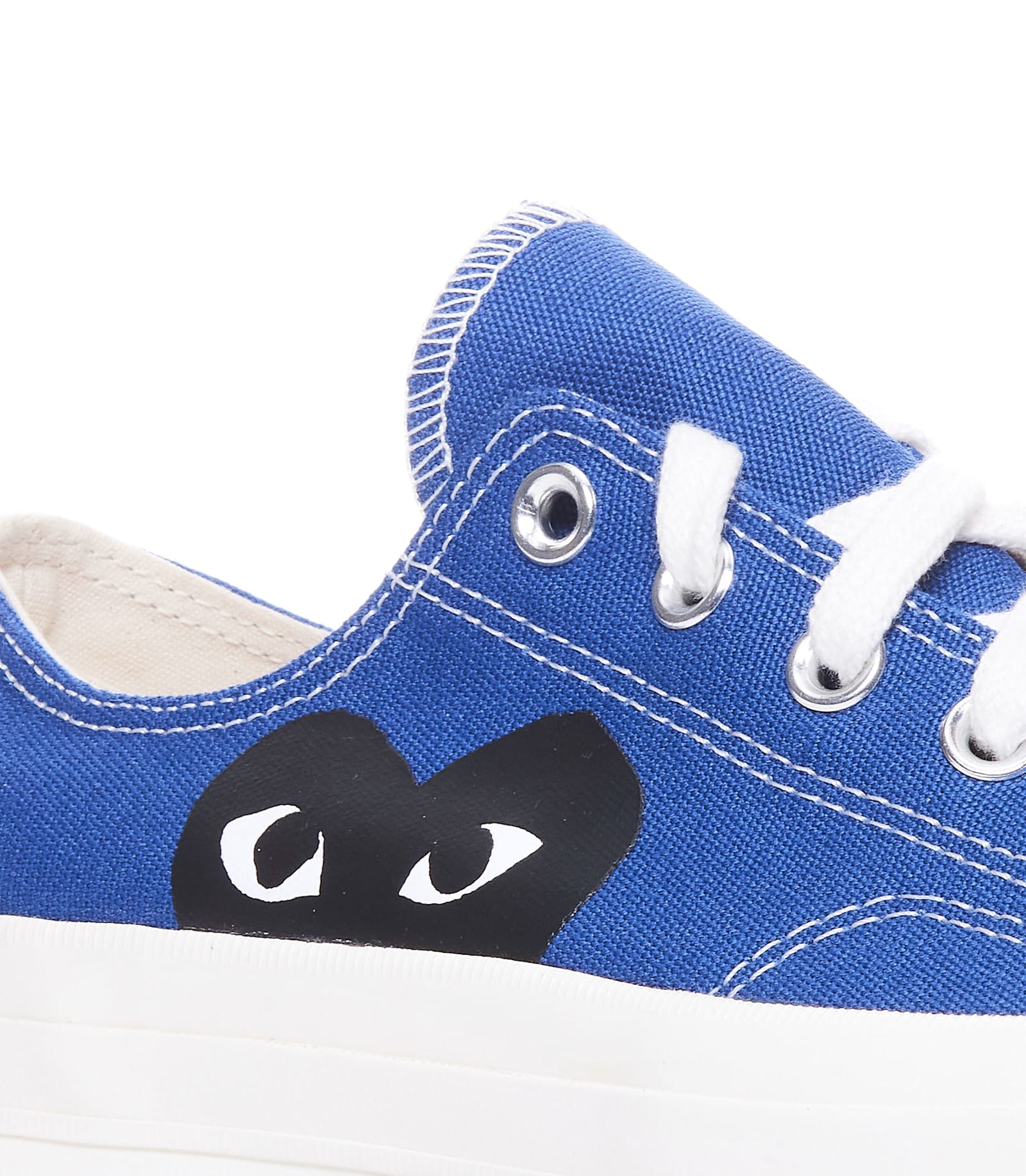 Comme Des Garçons Play Chuck Taylor Sneakers In Blue