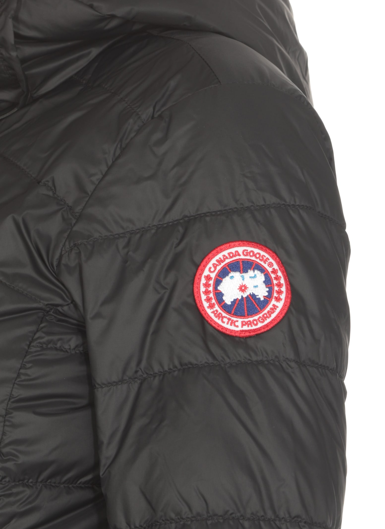 Shop Canada Goose Abbott Down Jacket In Black