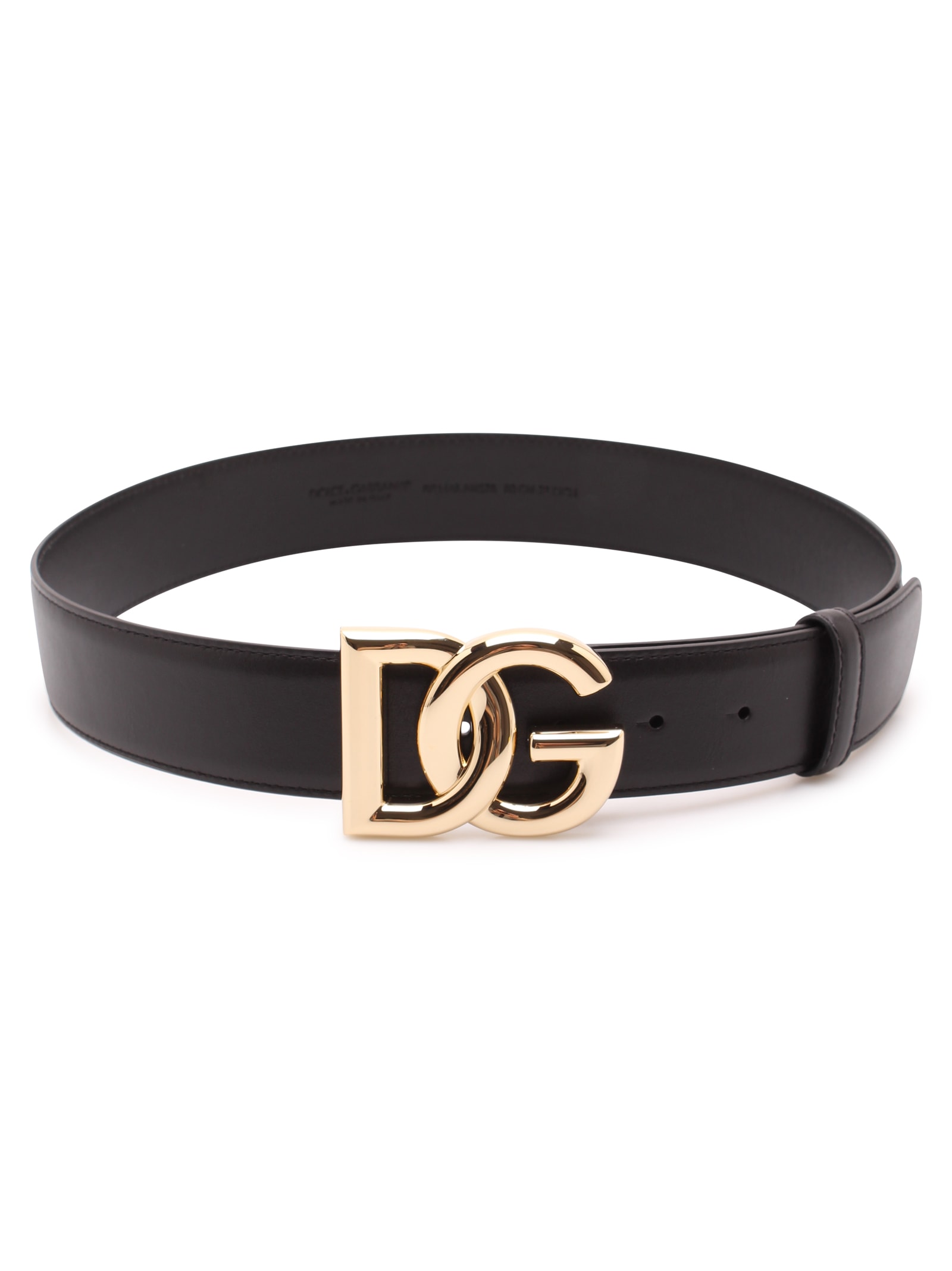 Dolce & Gabbana Crossed dg Logo Belt