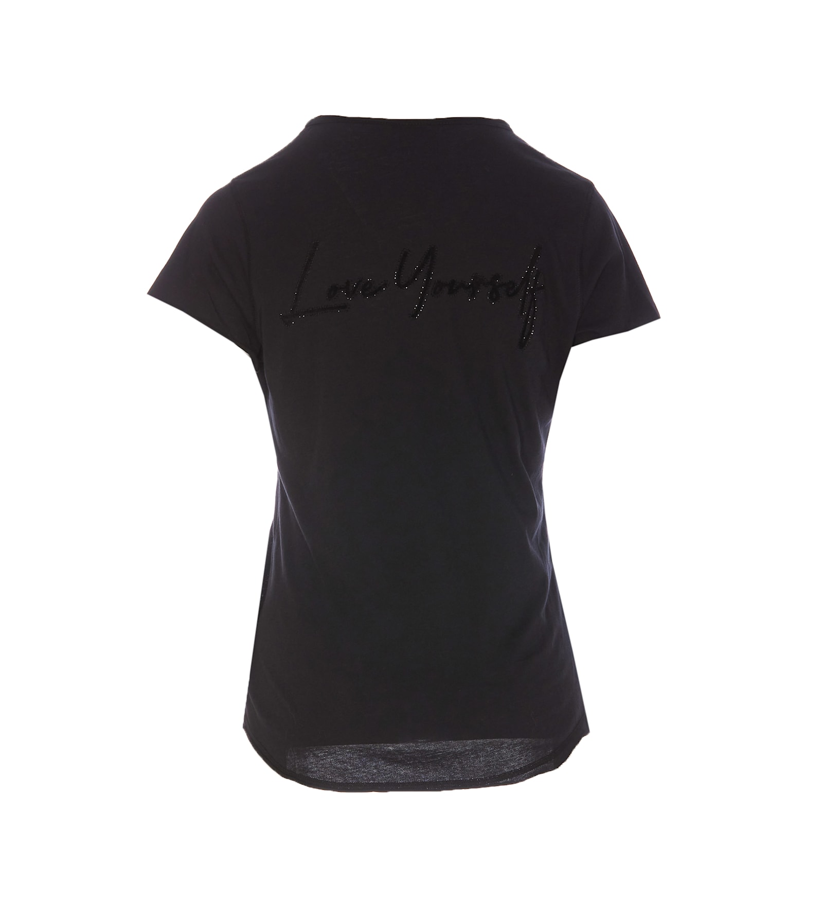 Shop Zadig &amp; Voltaire Love Yourself Tunisien T-shirt In Black